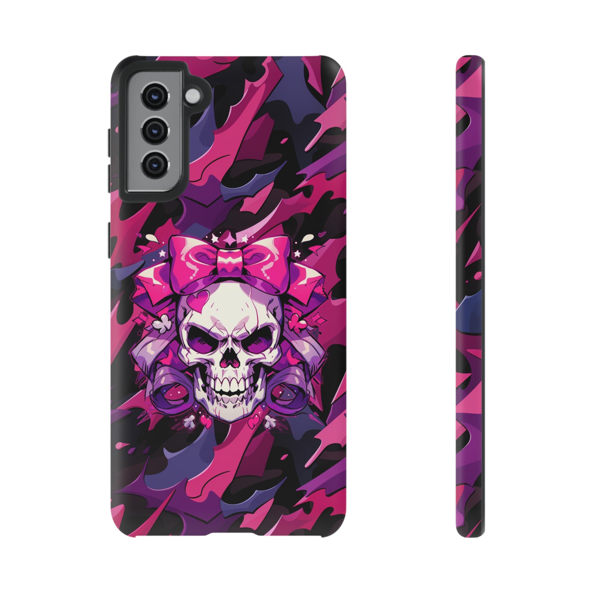 Pink Skull Phone Case