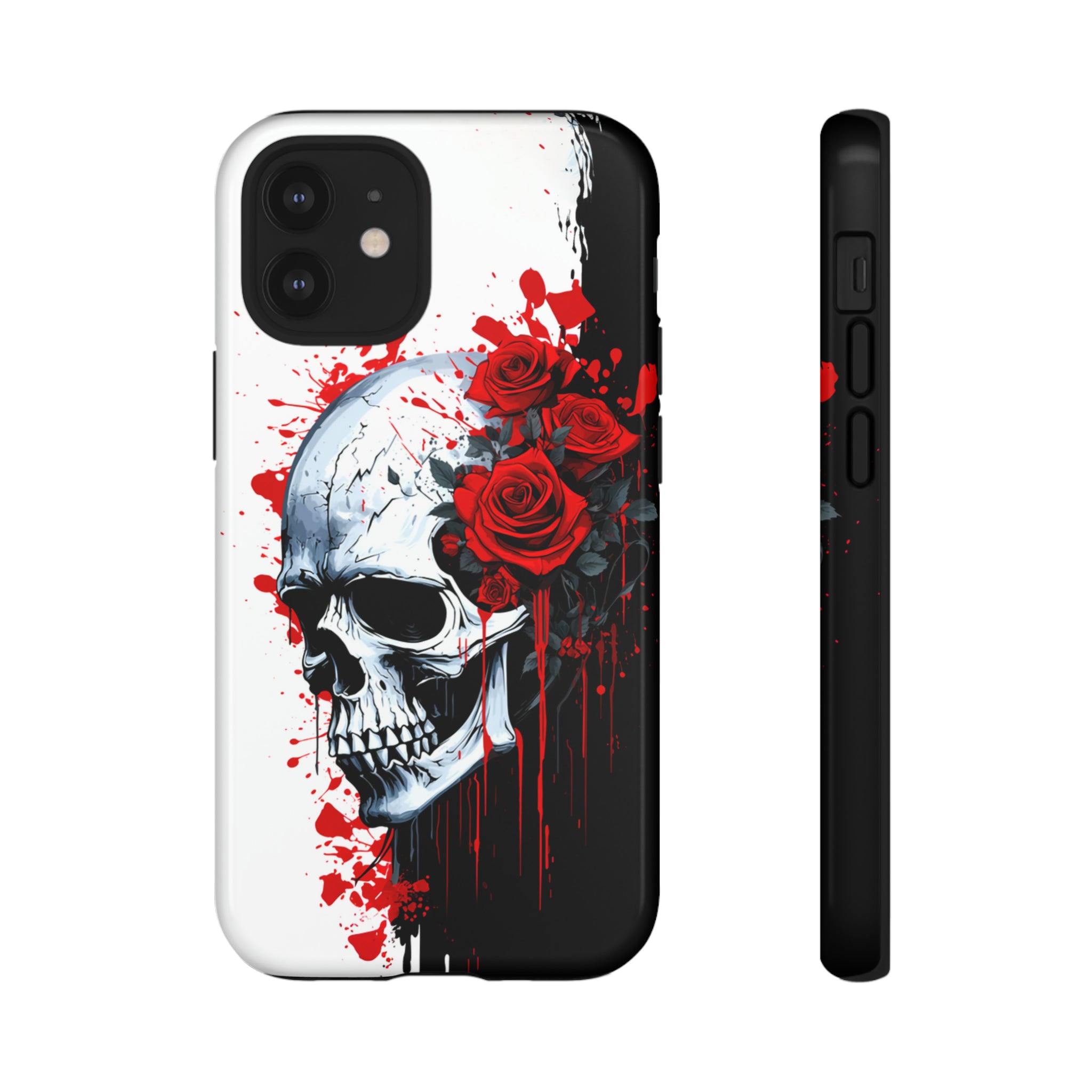 Rose Skull Phone Case