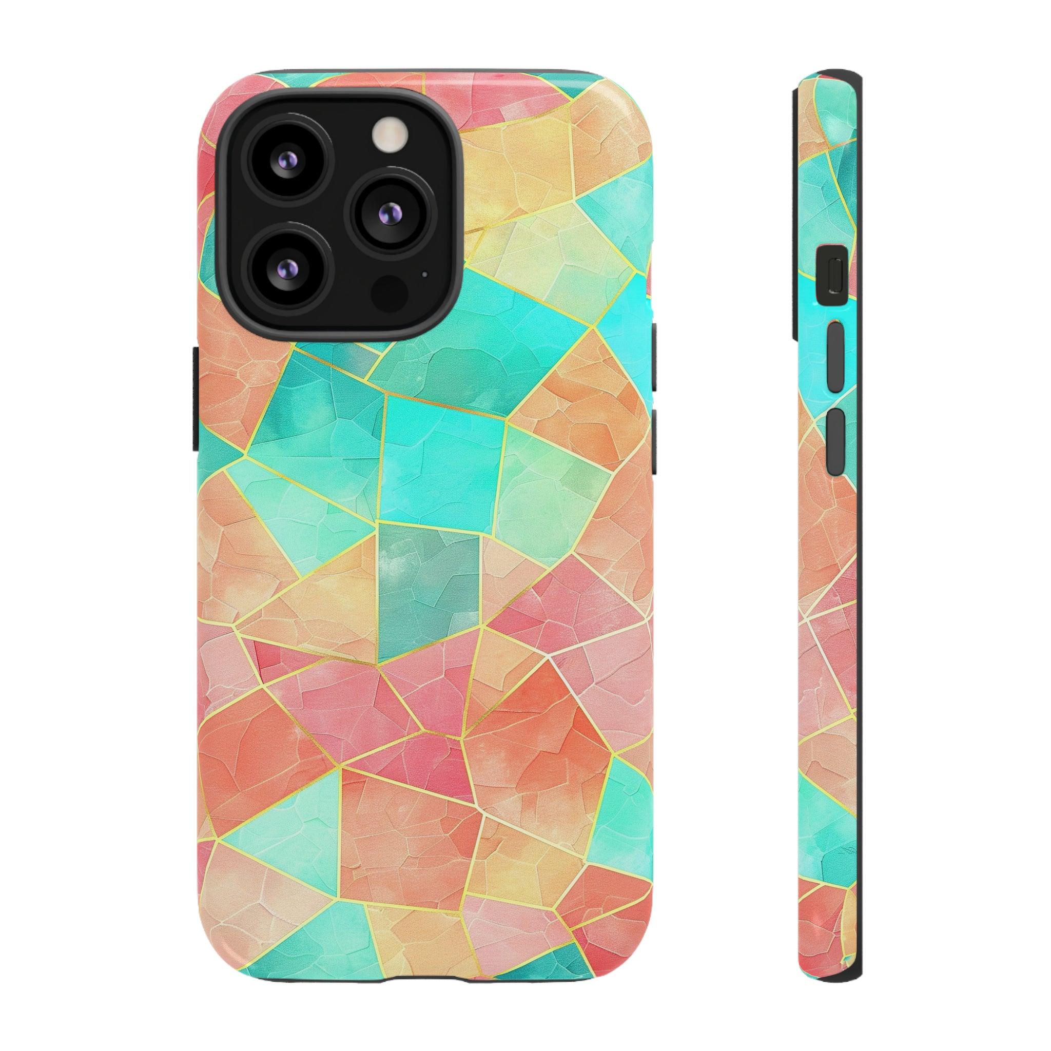 Geometric Pattern Pastel Phone Case