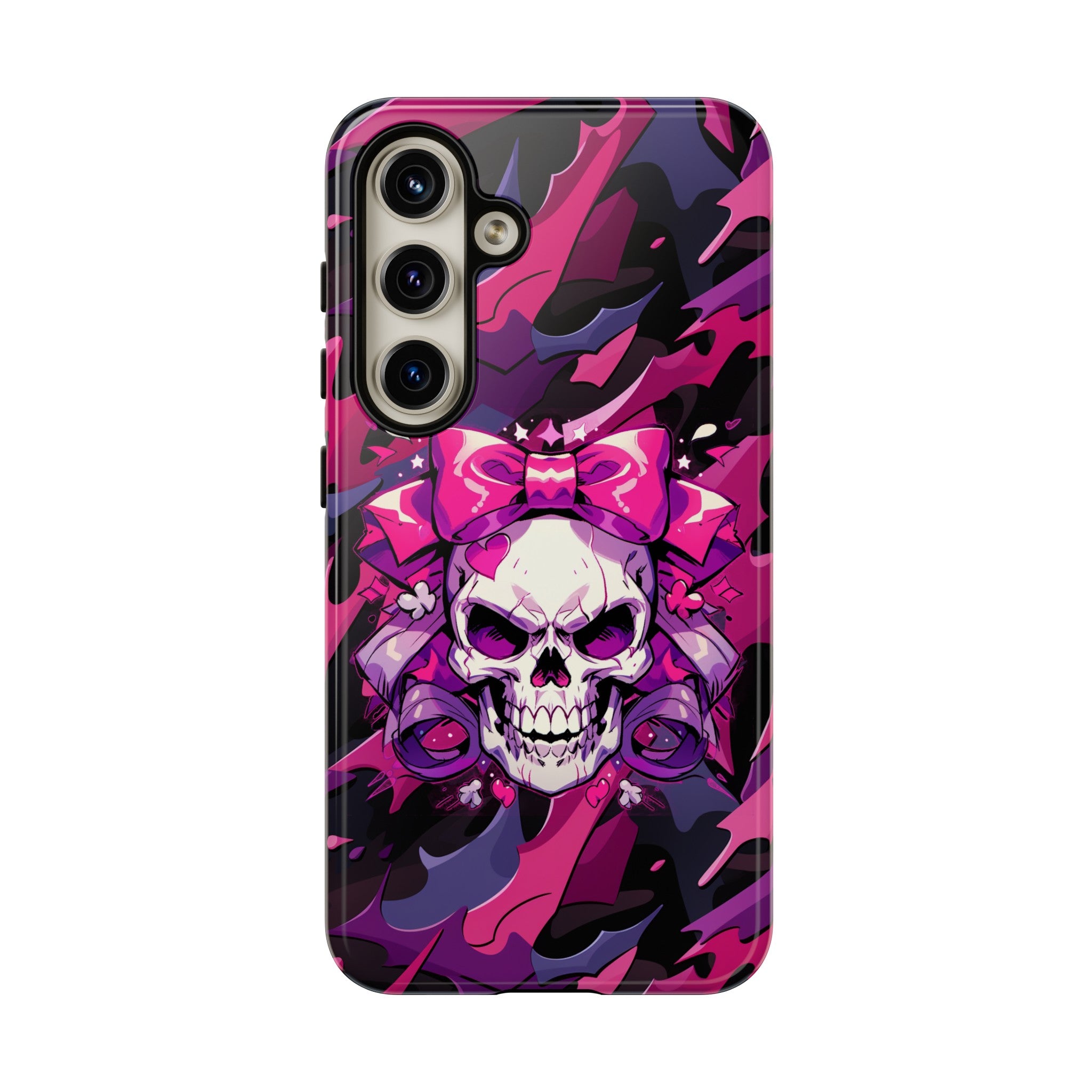 Pink Skull Phone Case