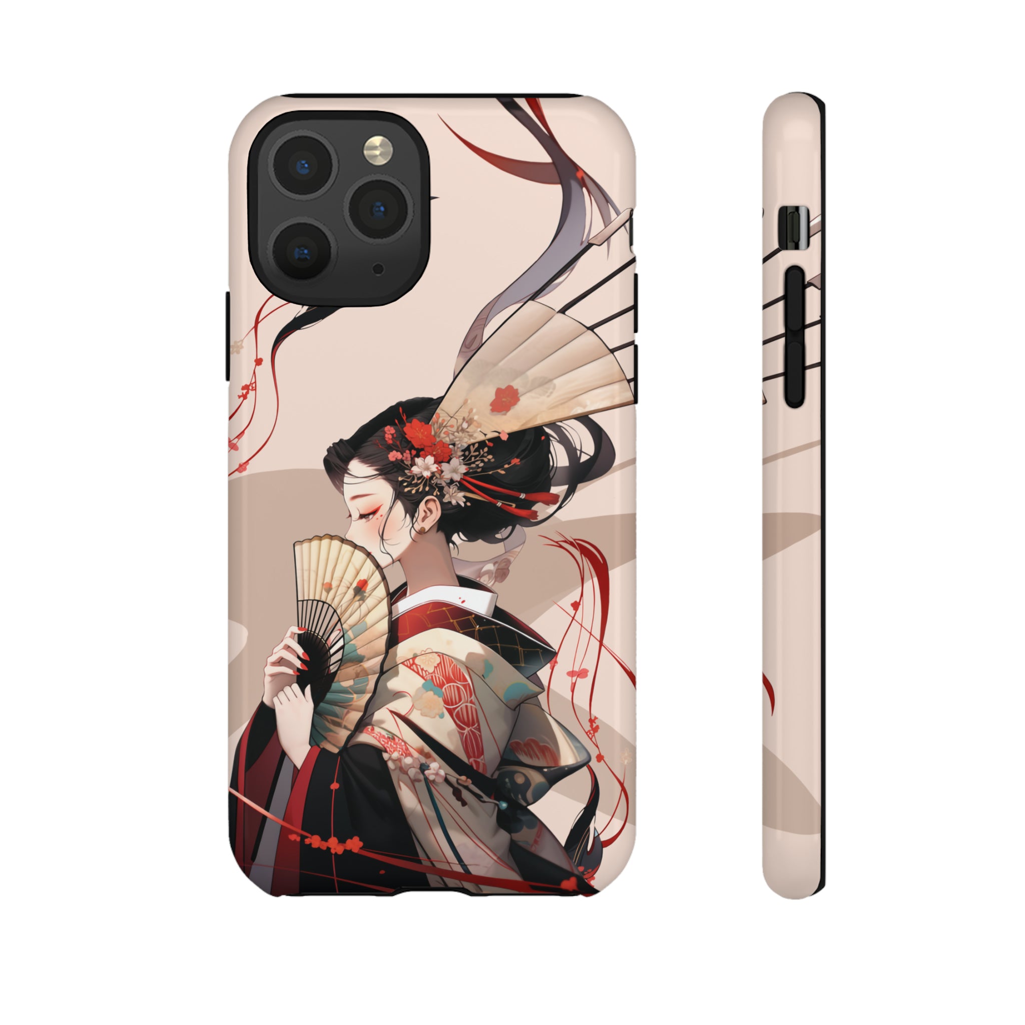 Geisha in Kimono Phone Case