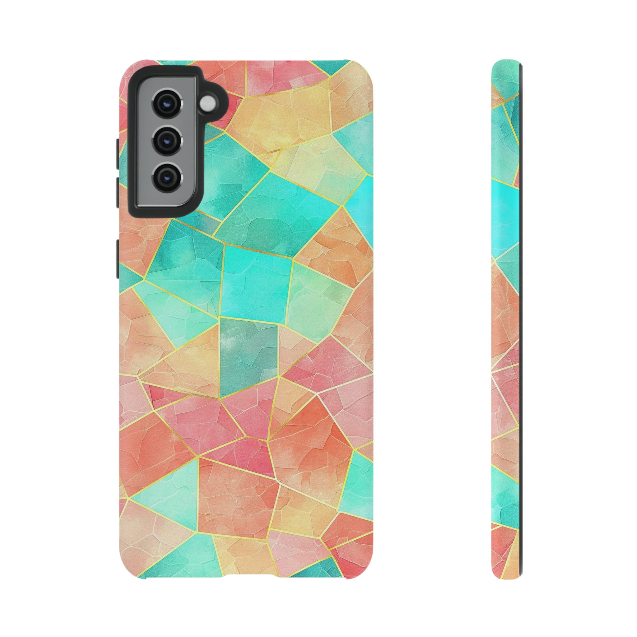 Geometric Pattern Pastel Phone Case