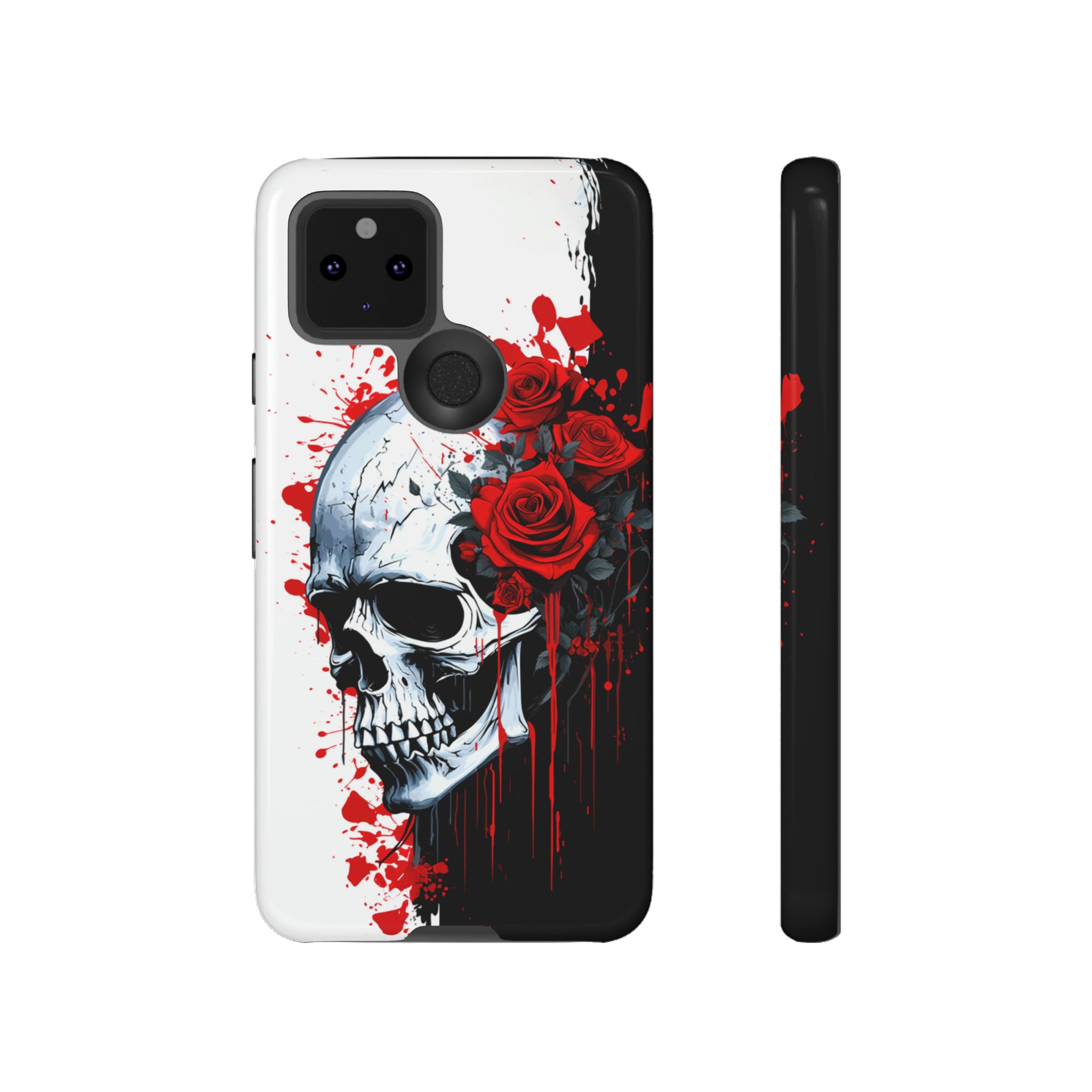 Rose Skull Phone Case