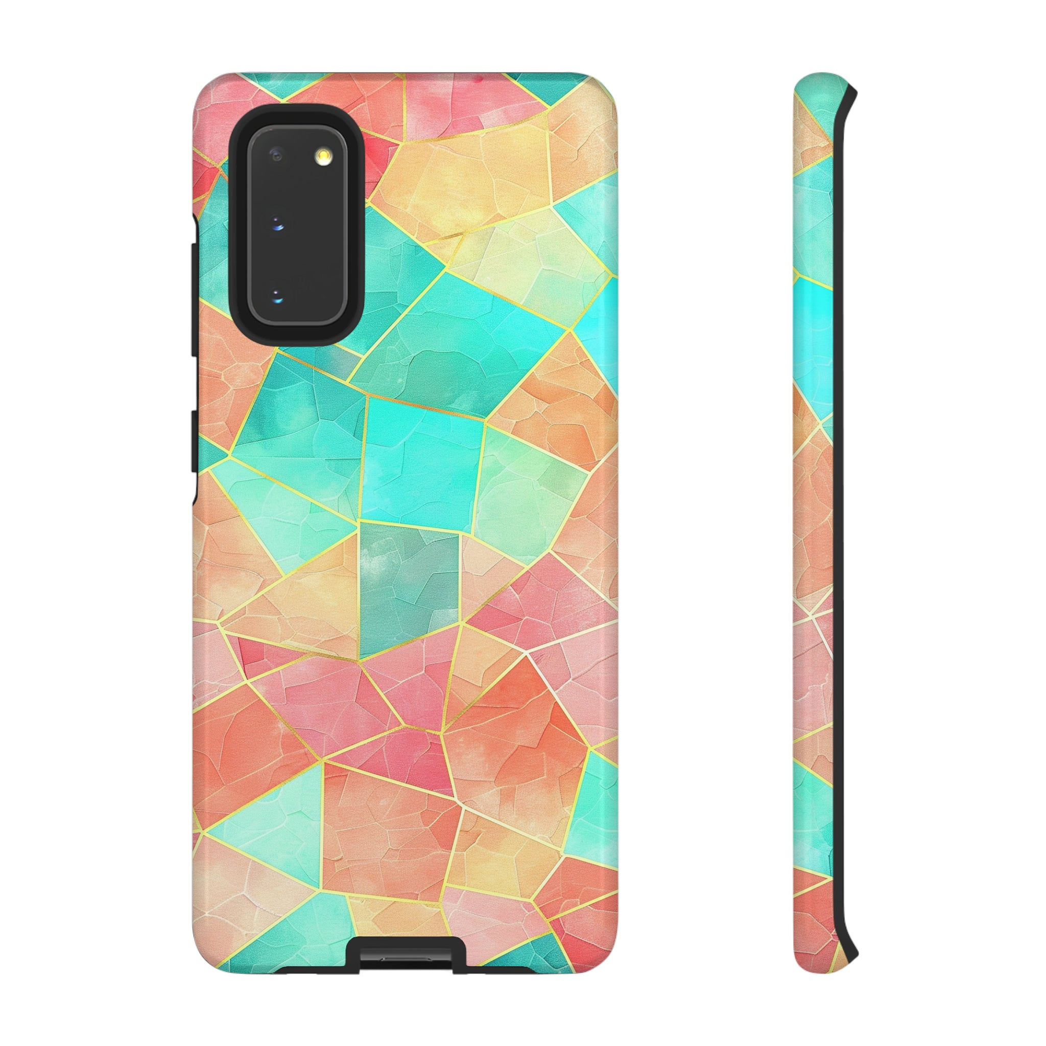 Geometric Pattern Pastel Phone Case