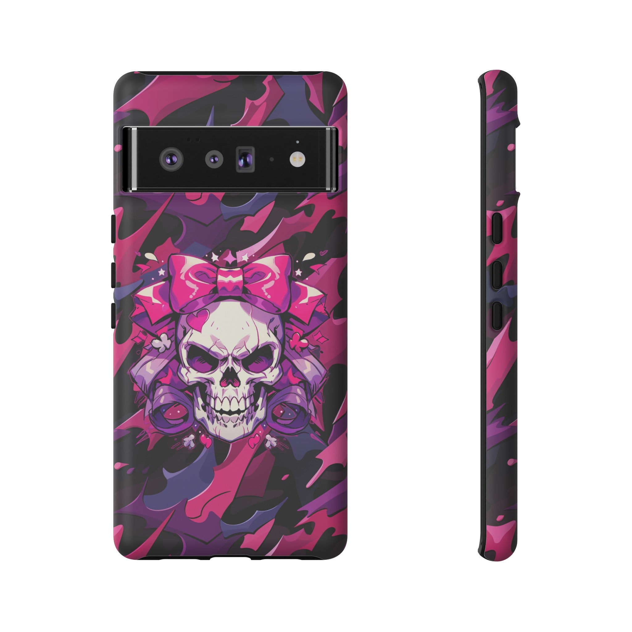 Pink Skull Phone Case