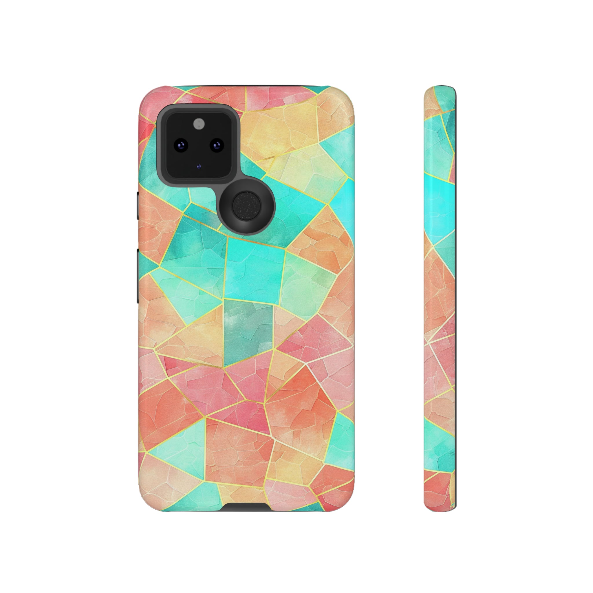 Geometric Pattern Pastel Phone Case