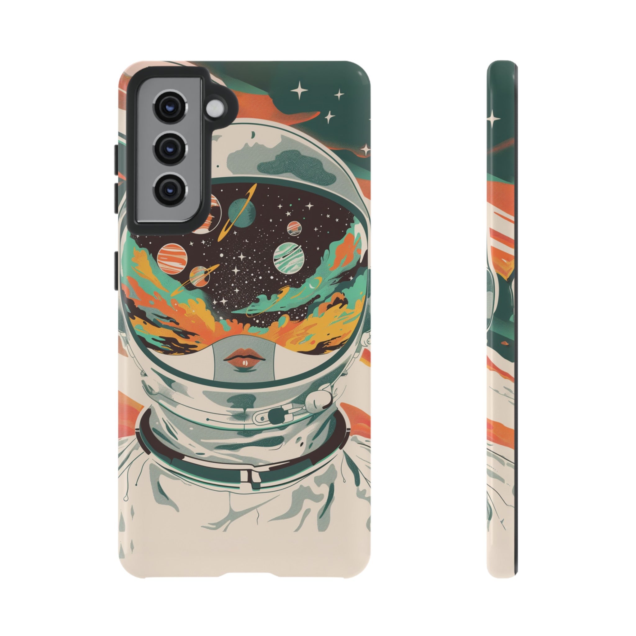 Retro Astronaut Phone Case