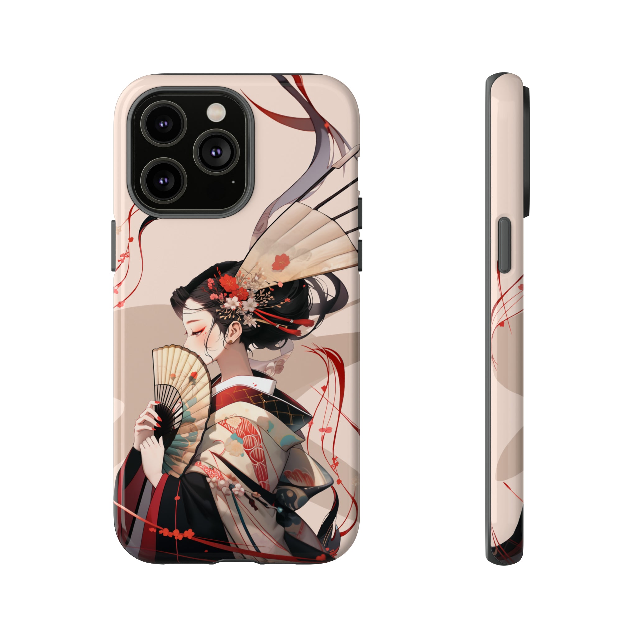 Geisha in Kimono Phone Case