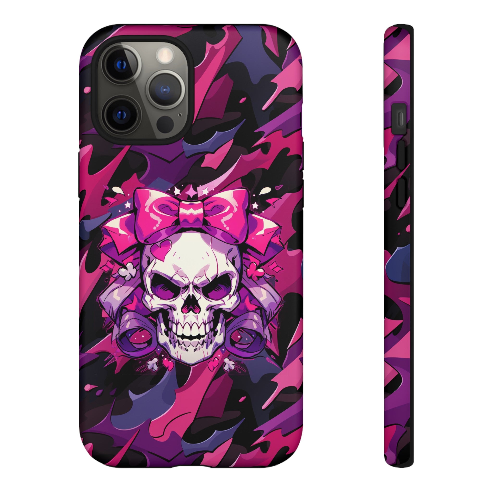 Pink Skull Phone Case