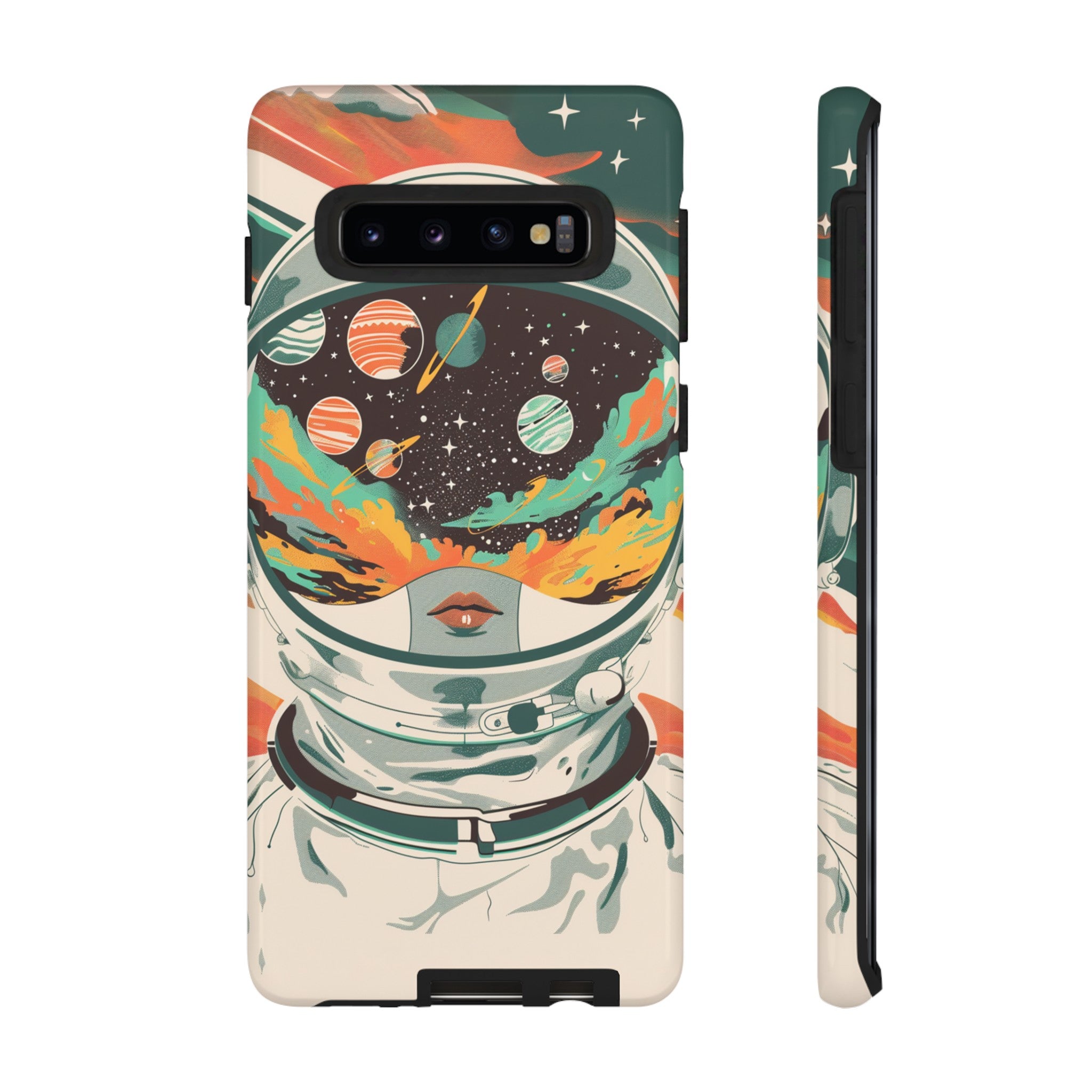 Retro Astronaut Phone Case