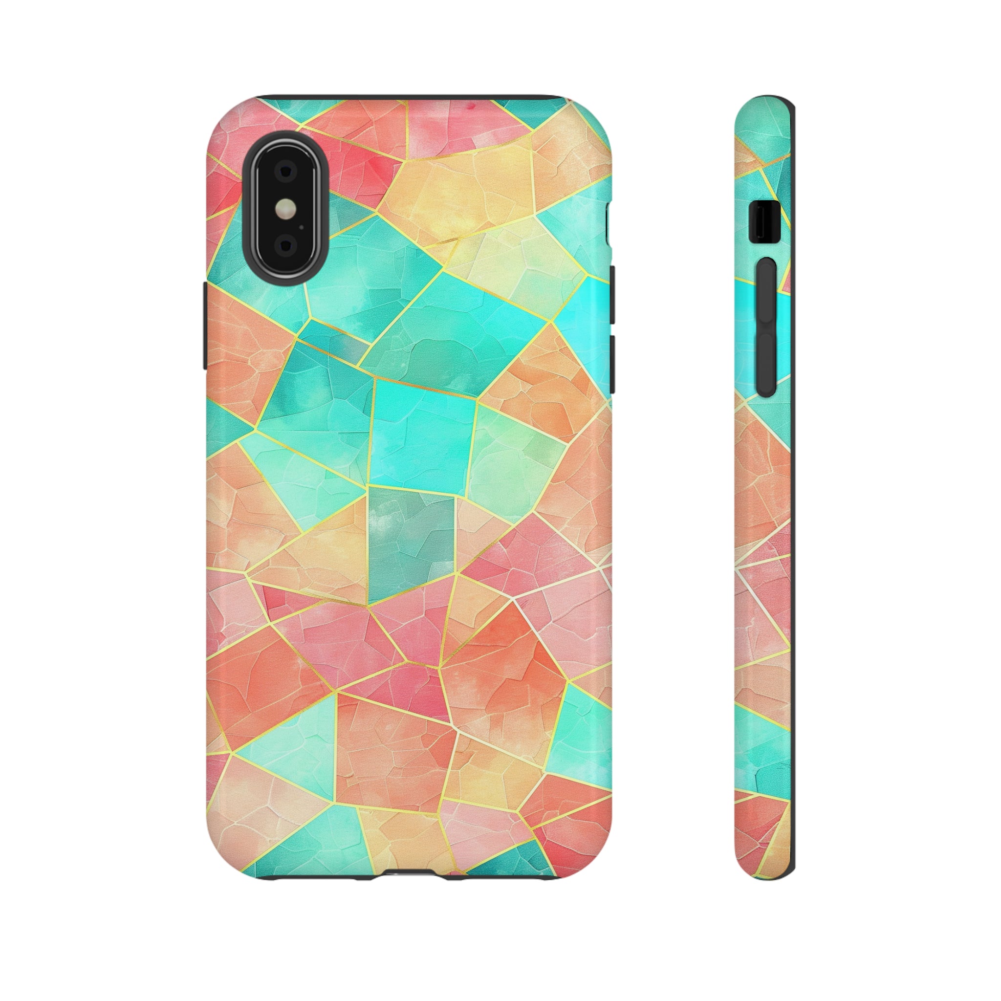 Geometric Pattern Pastel Phone Case