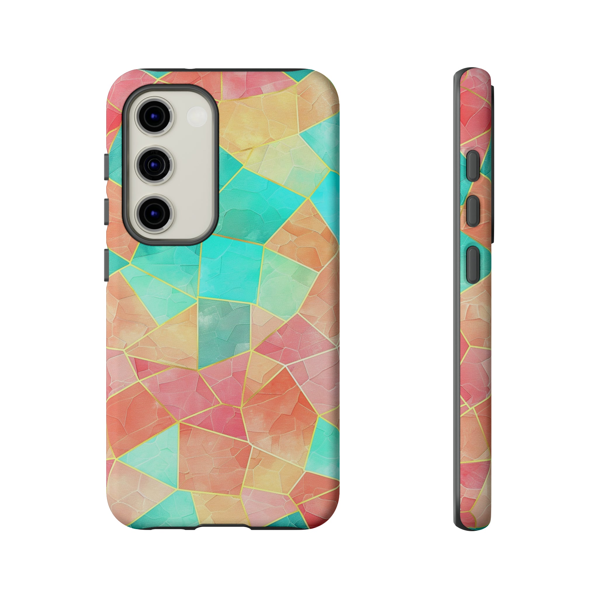 Geometric Pattern Pastel Phone Case