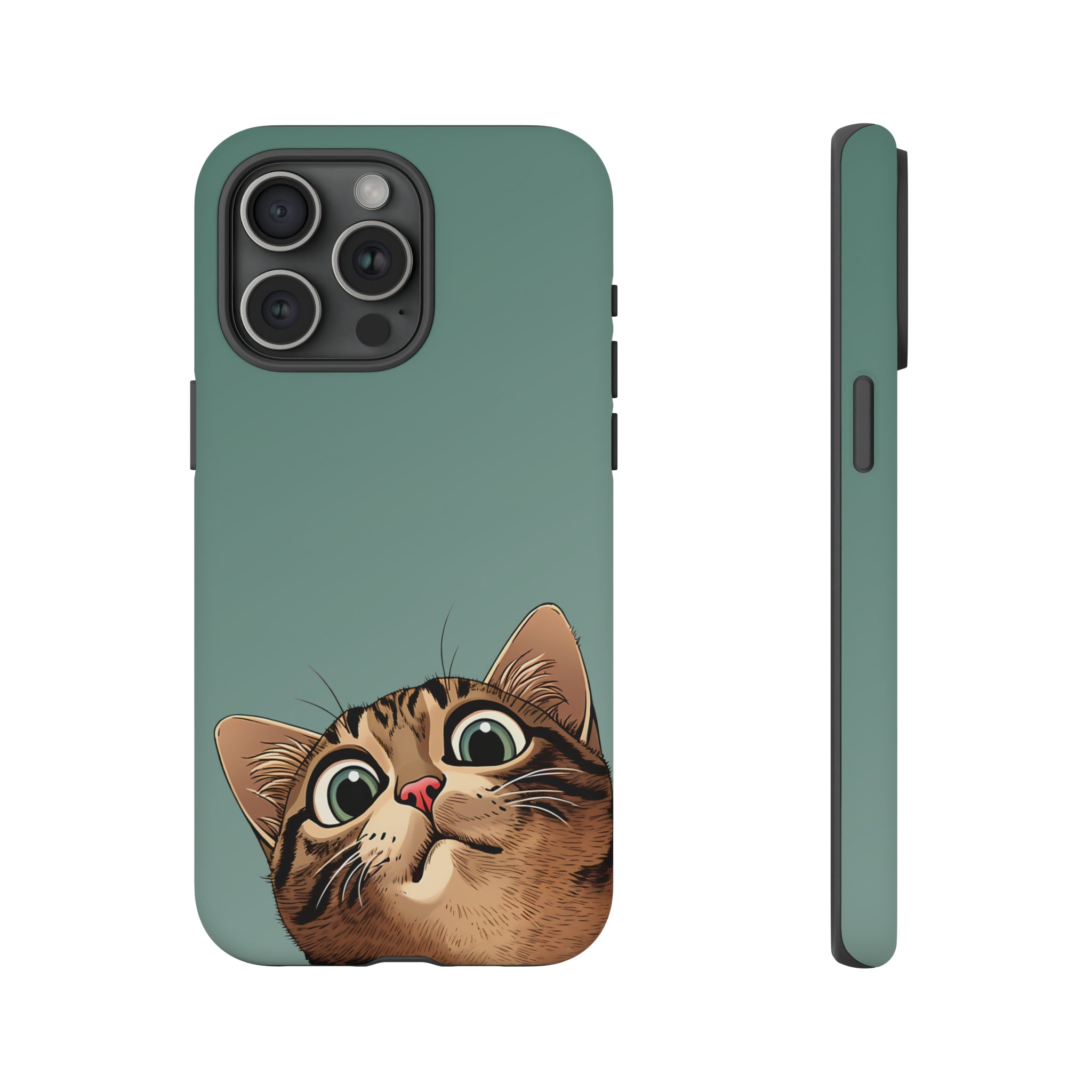 Peeking Cat Phone Case