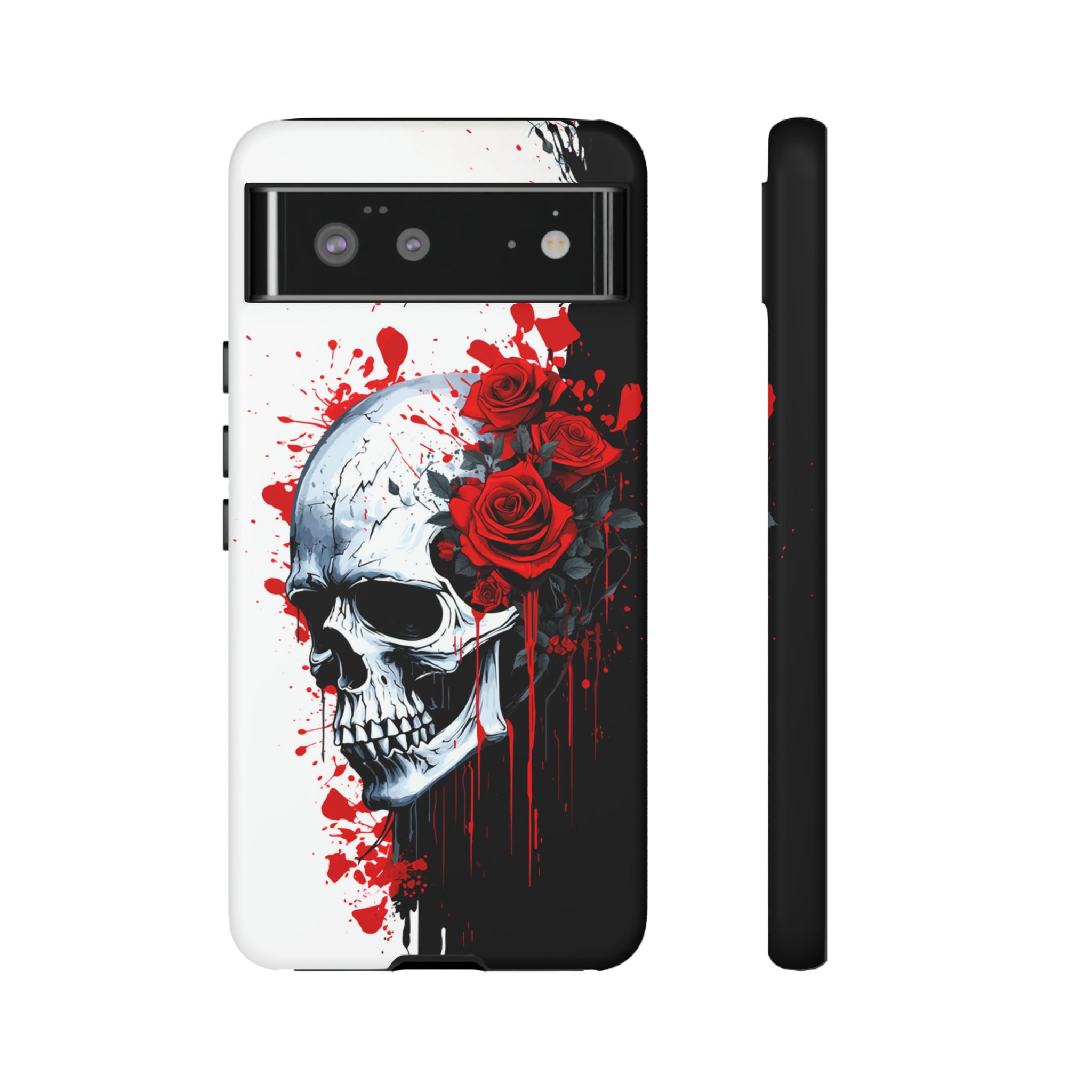 Rose Skull Phone Case