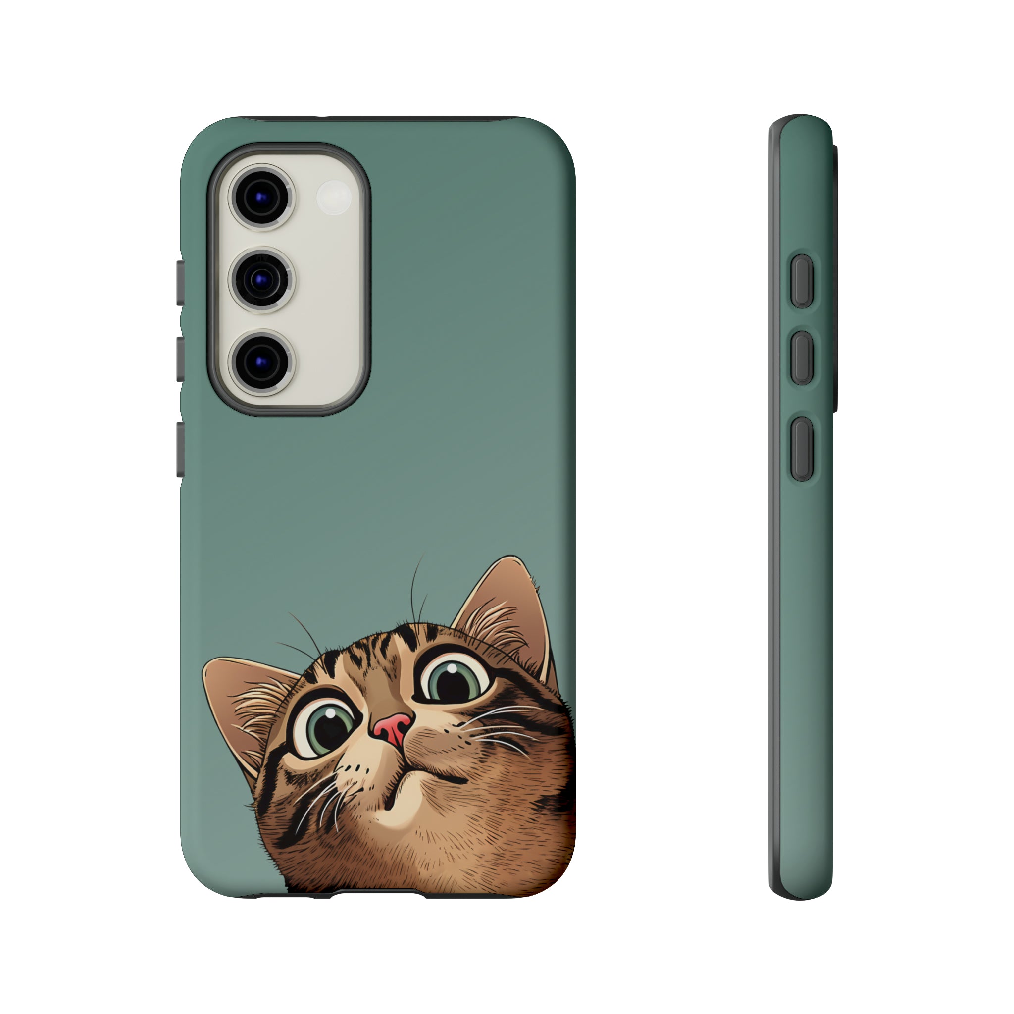 Peeking Cat Phone Case