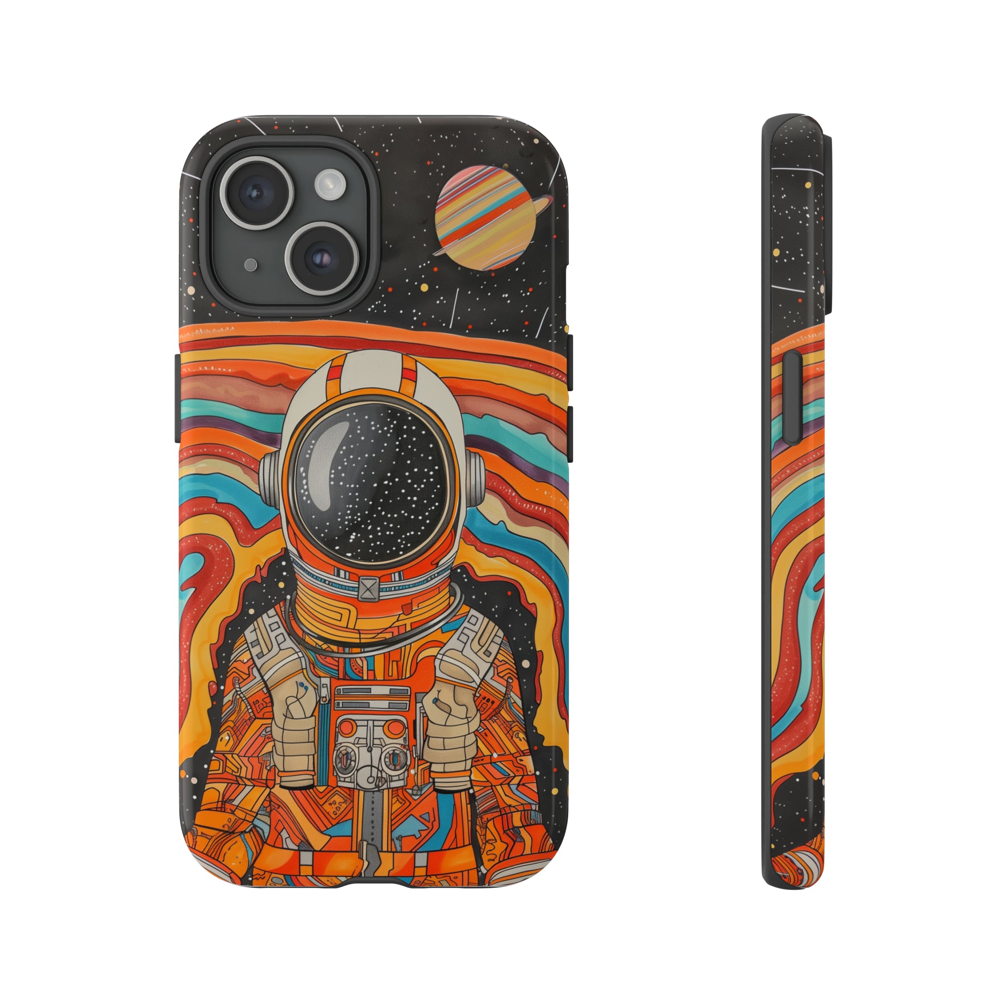 Psychedelic Astronaut Phone Case