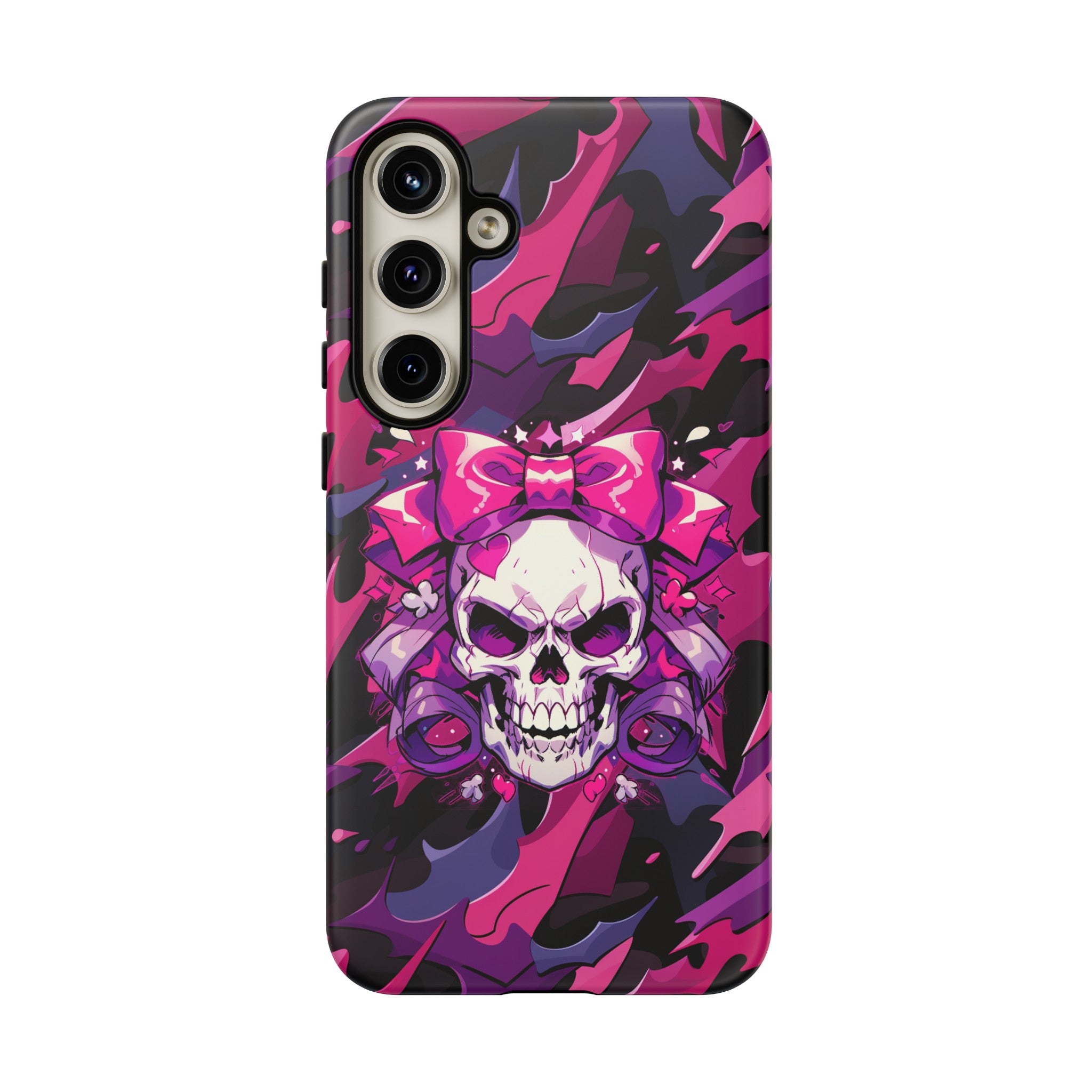 Pink Skull Phone Case