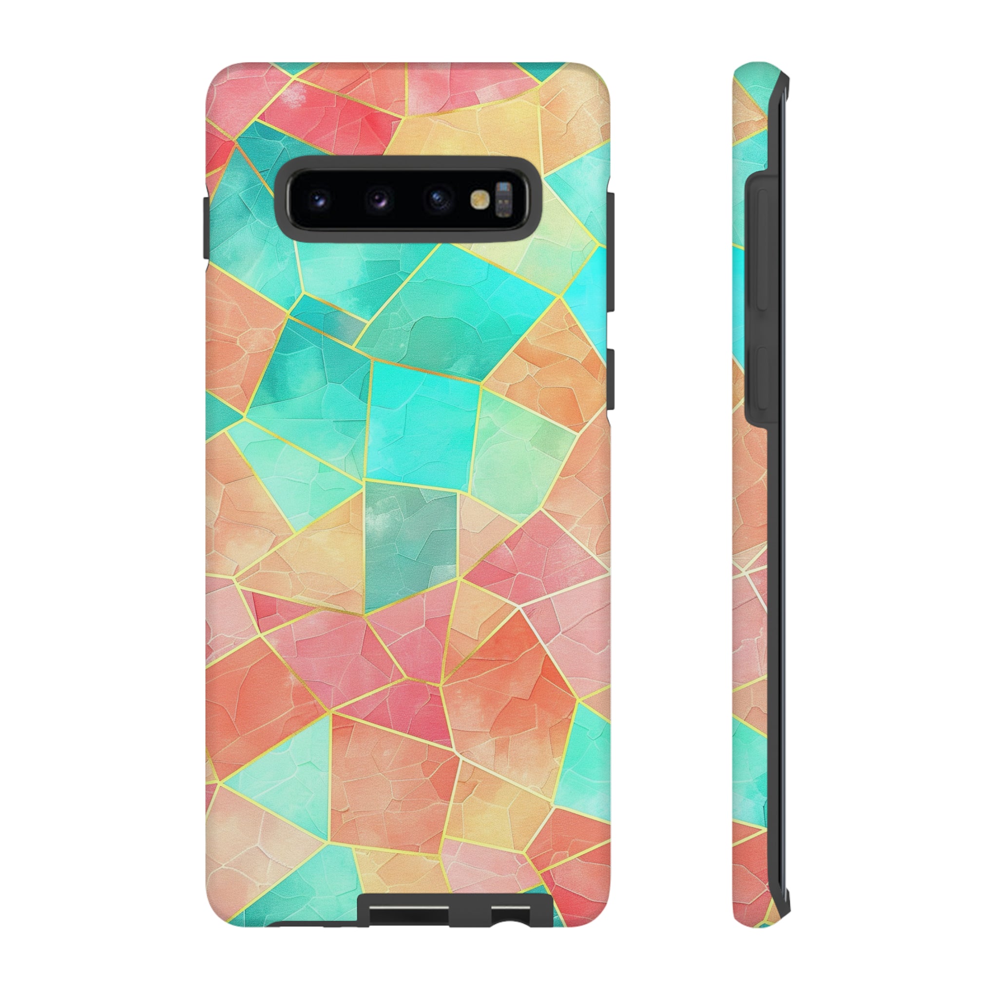 Geometric Pattern Pastel Phone Case