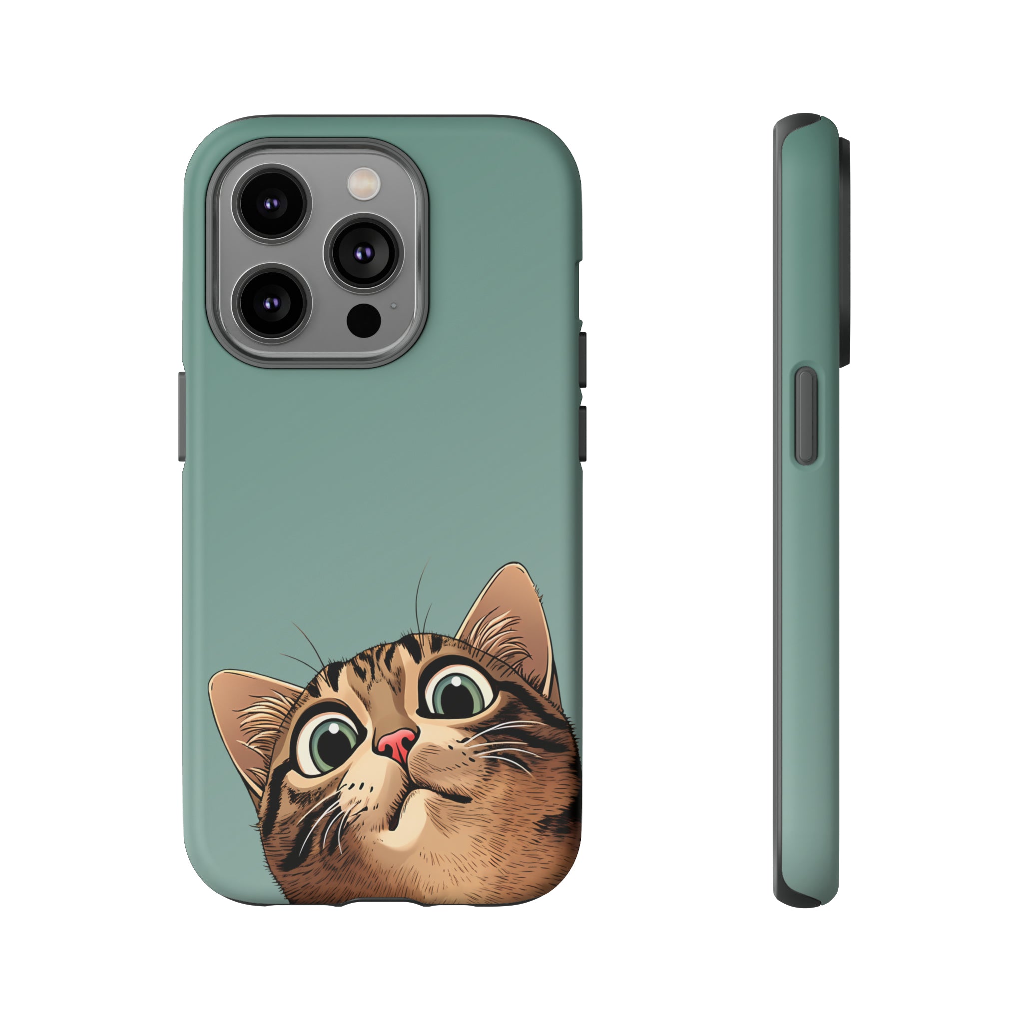 Peeking Cat Phone Case