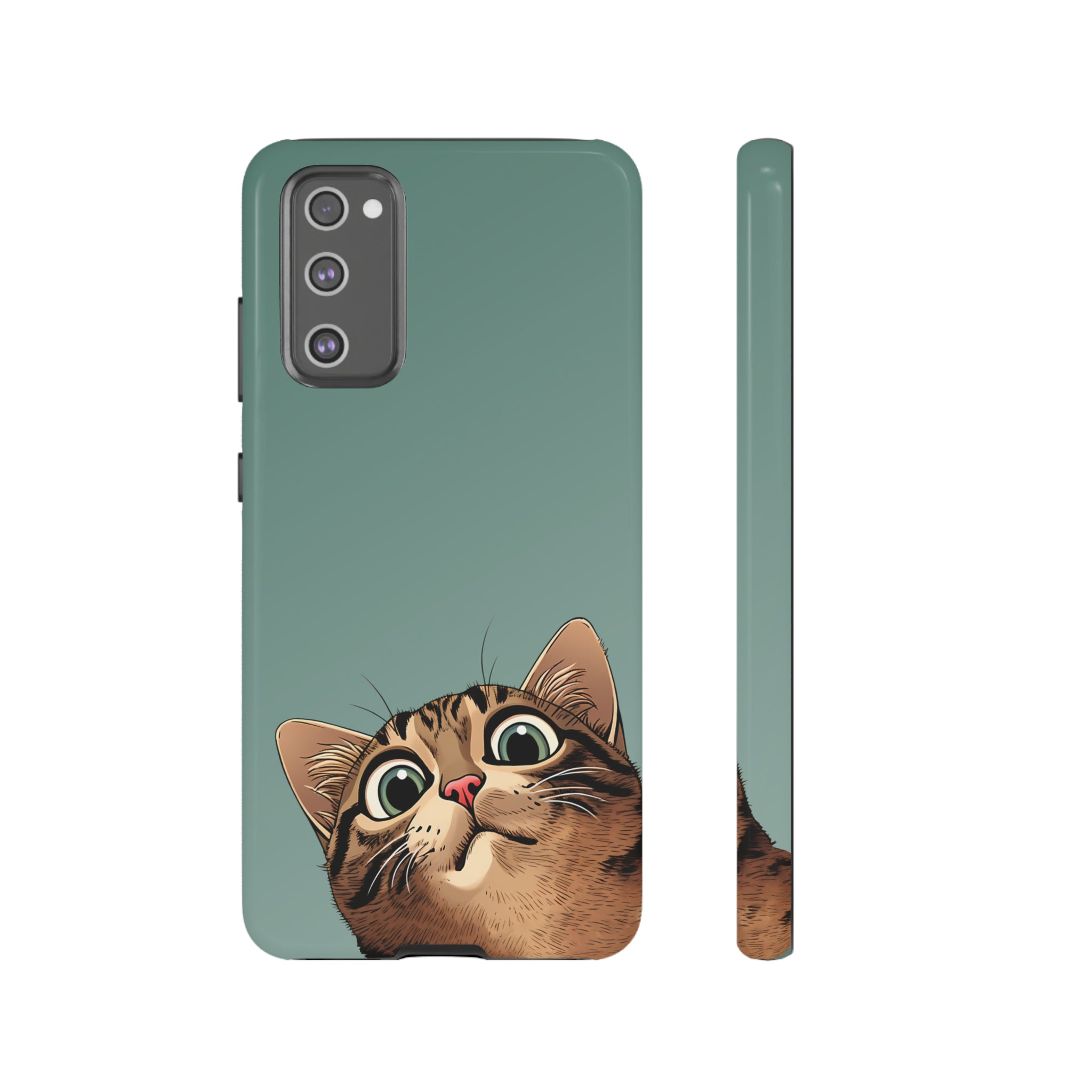 Peeking Cat Phone Case