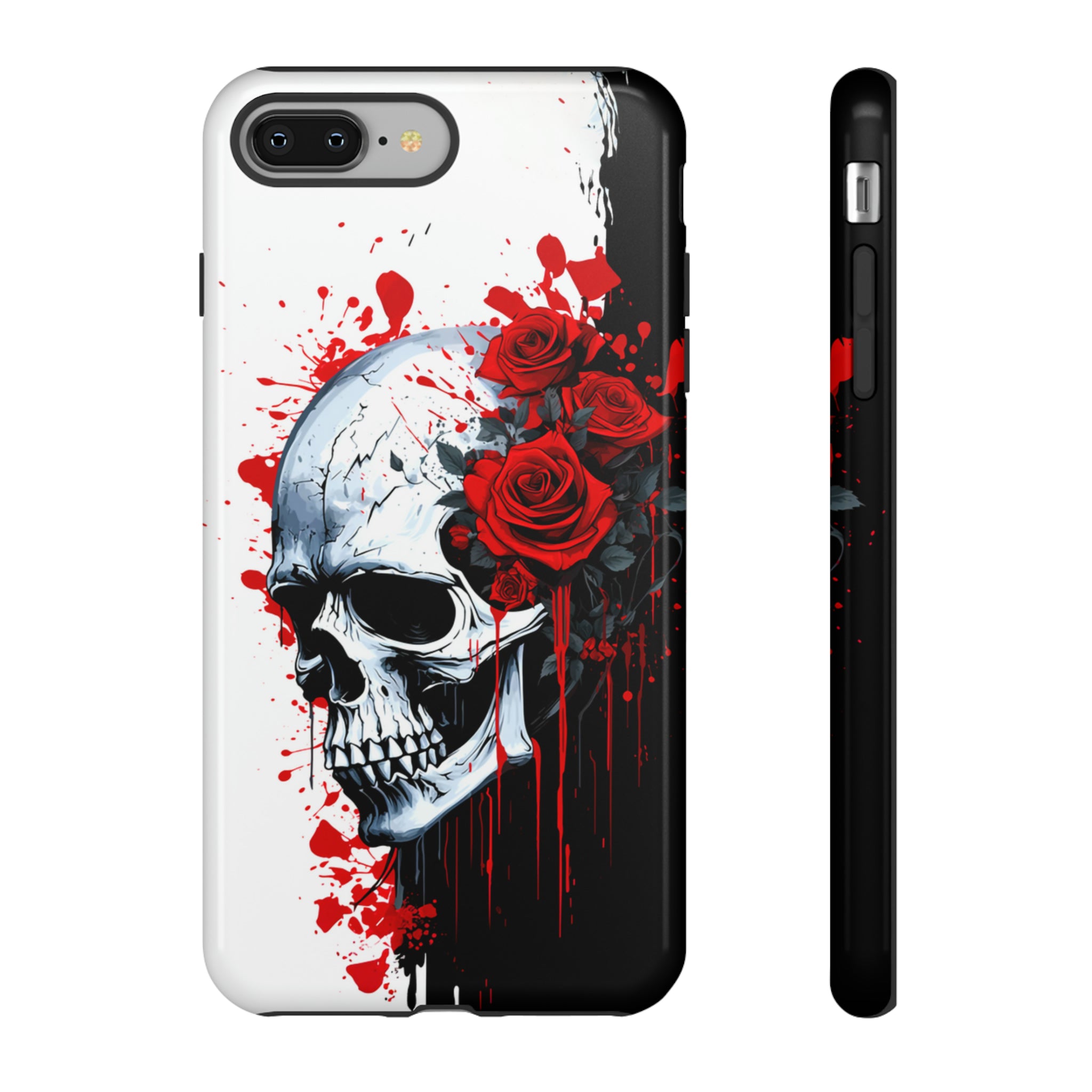 Rose Skull Phone Case