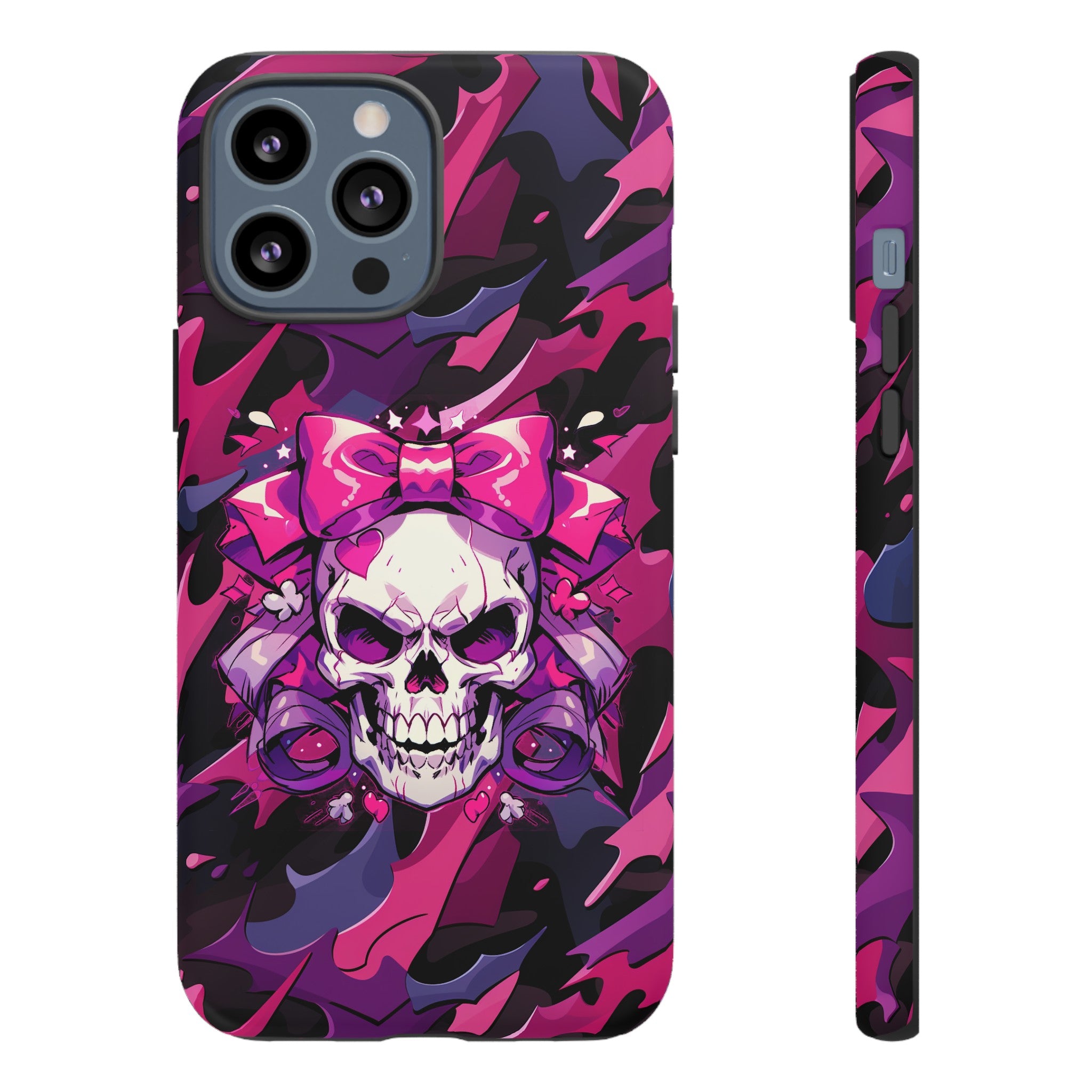 Pink Skull Phone Case