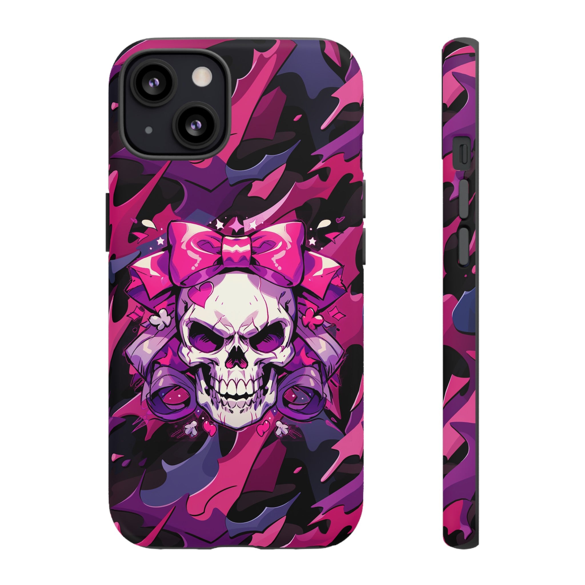 Pink Skull Phone Case