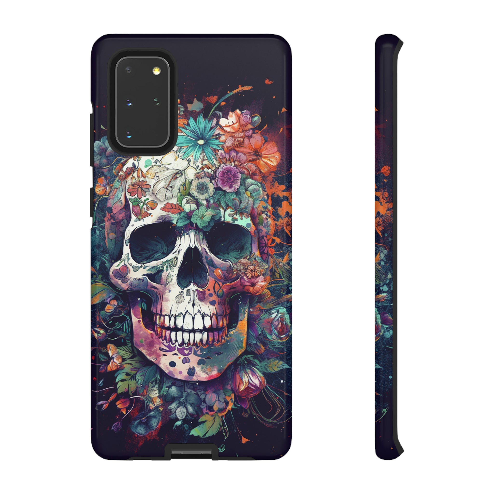 Floral Skull Phone Case