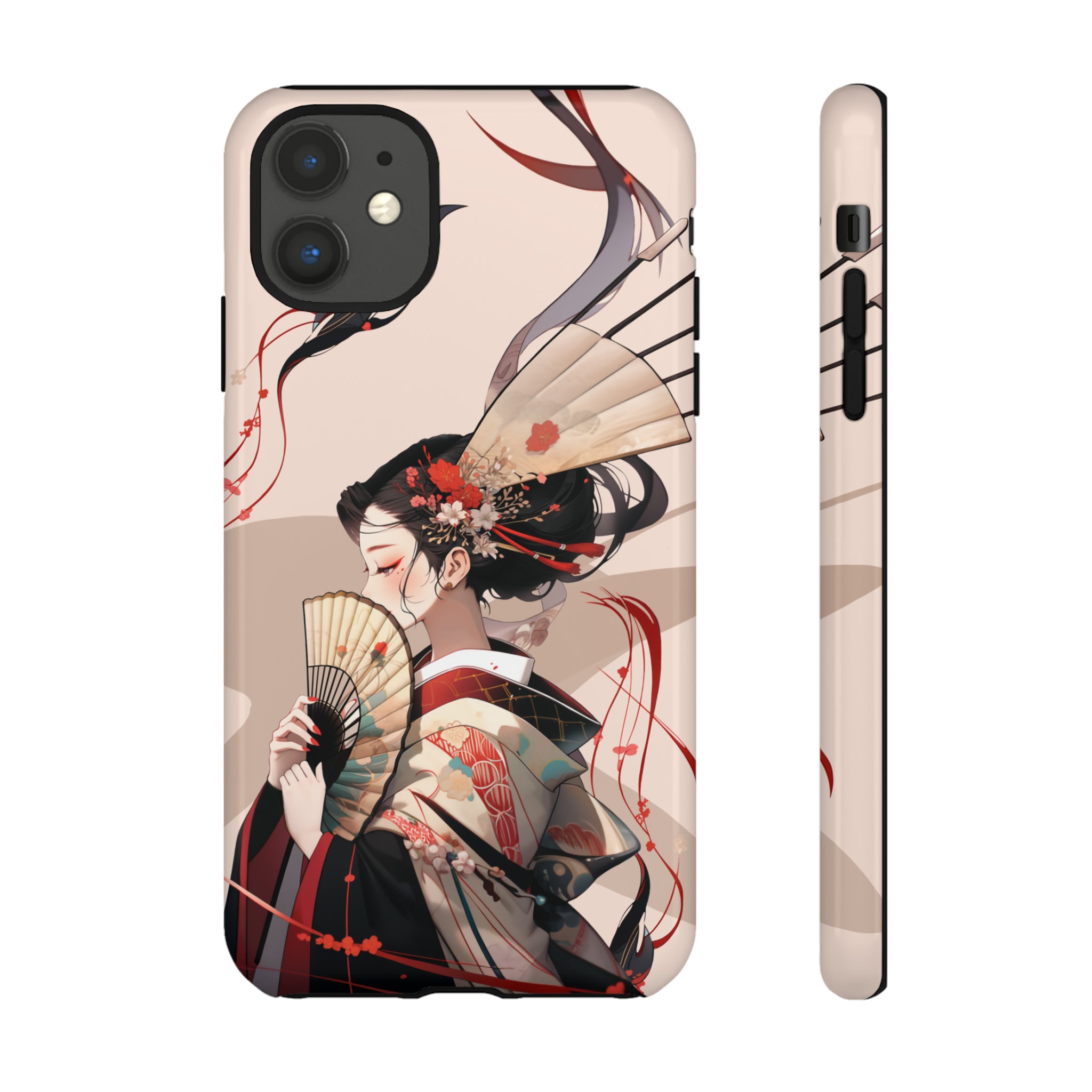 Geisha in Kimono Phone Case