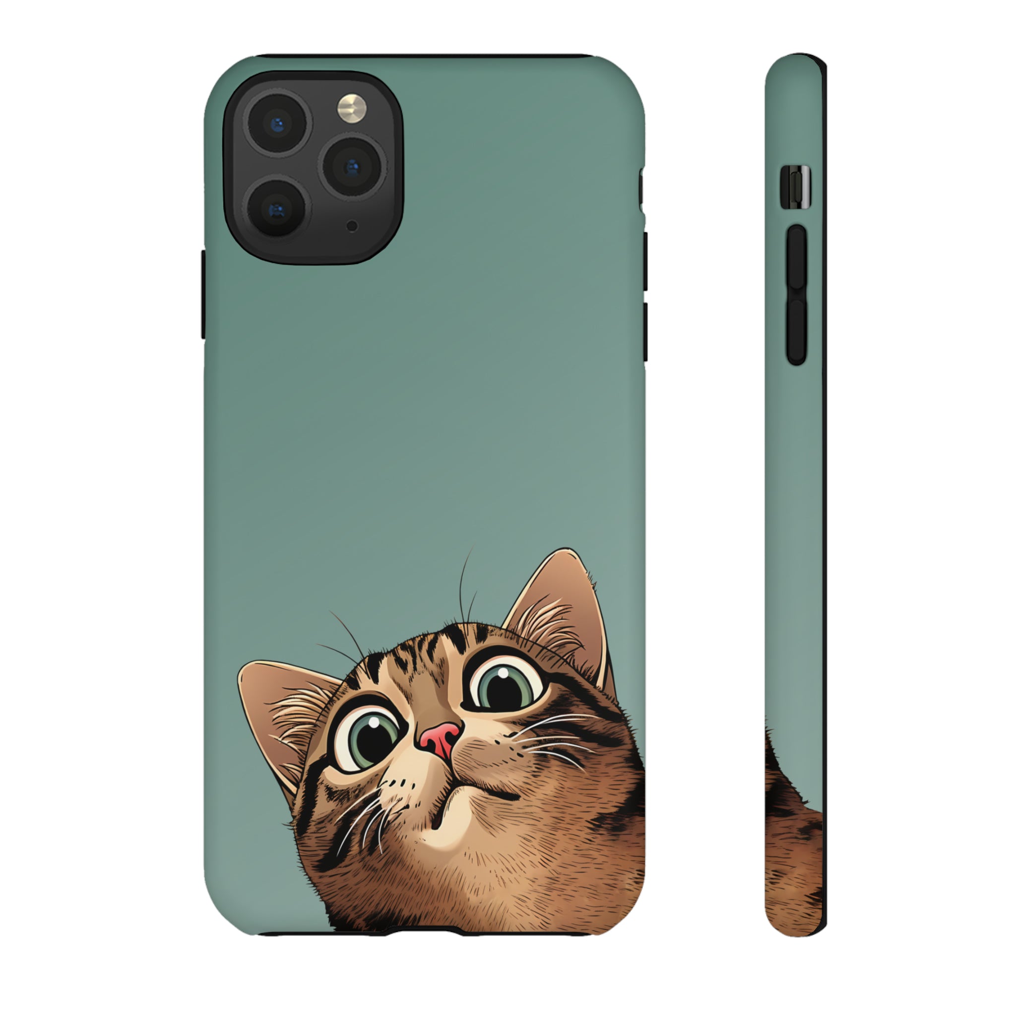 Peeking Cat Phone Case