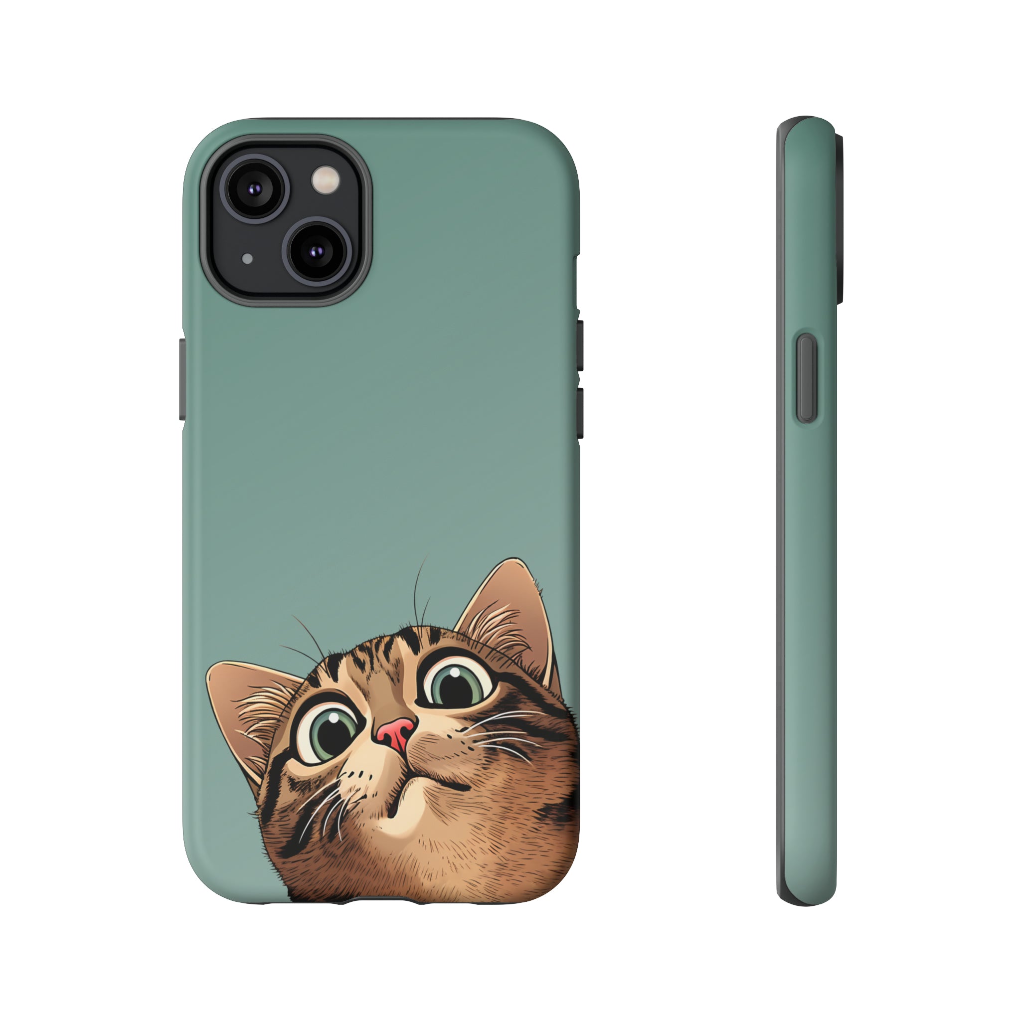 Peeking Cat Phone Case