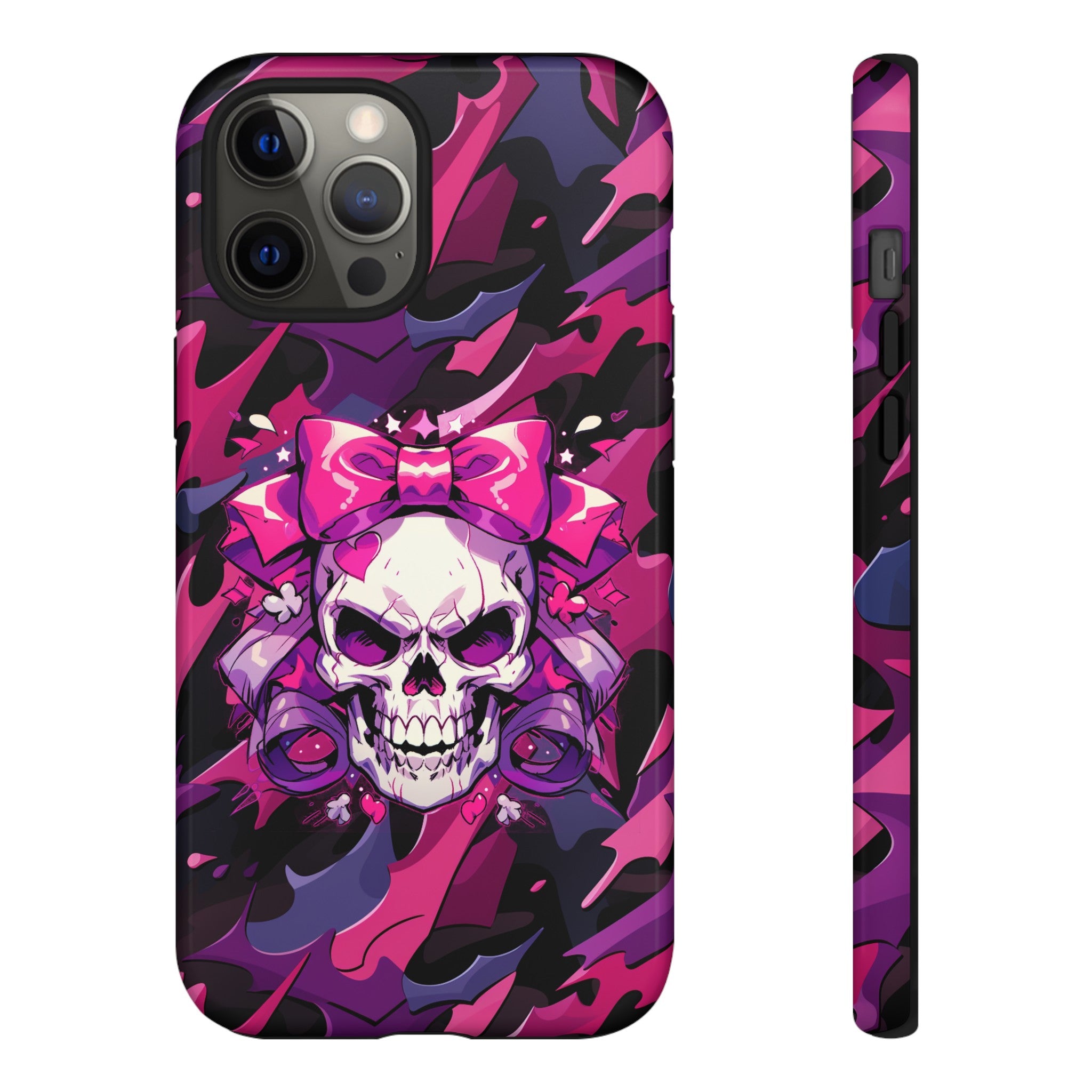 Pink Skull Phone Case