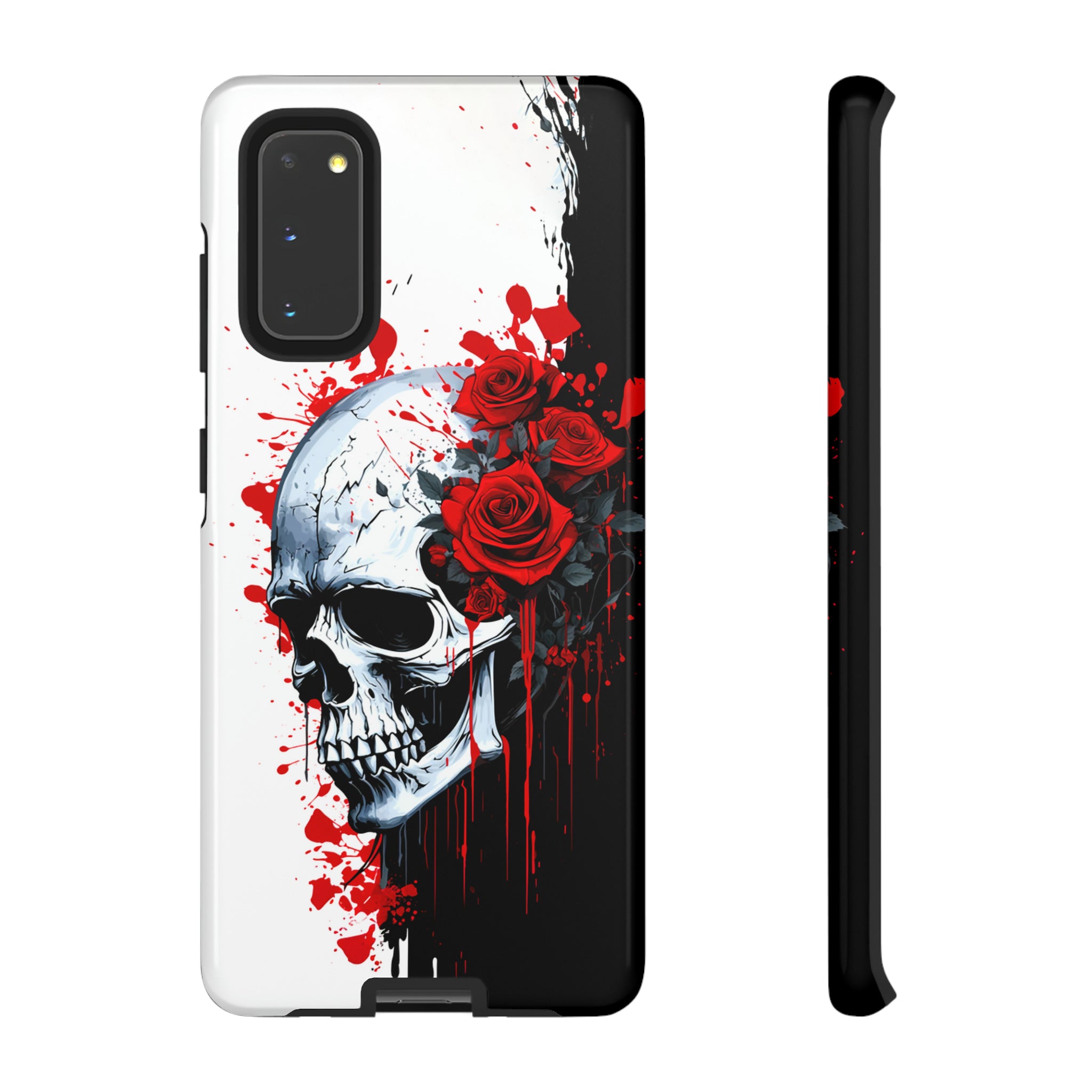 Rose Skull Phone Case