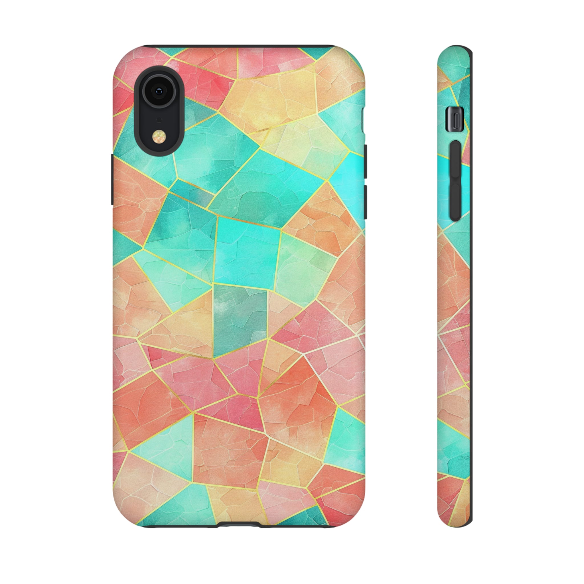 Geometric Pattern Pastel Phone Case