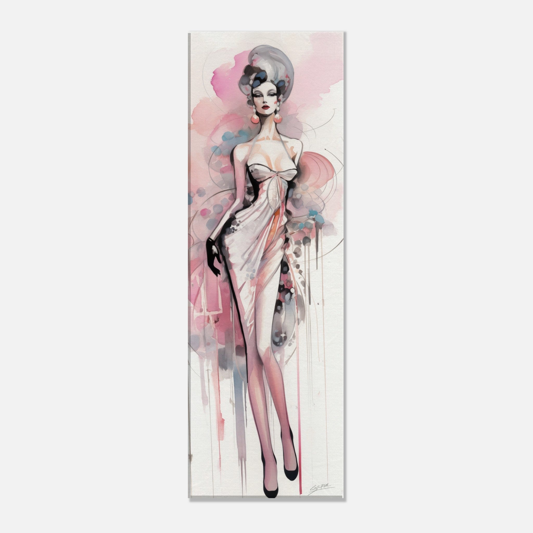 Fashion Canvas - Vintage Rose