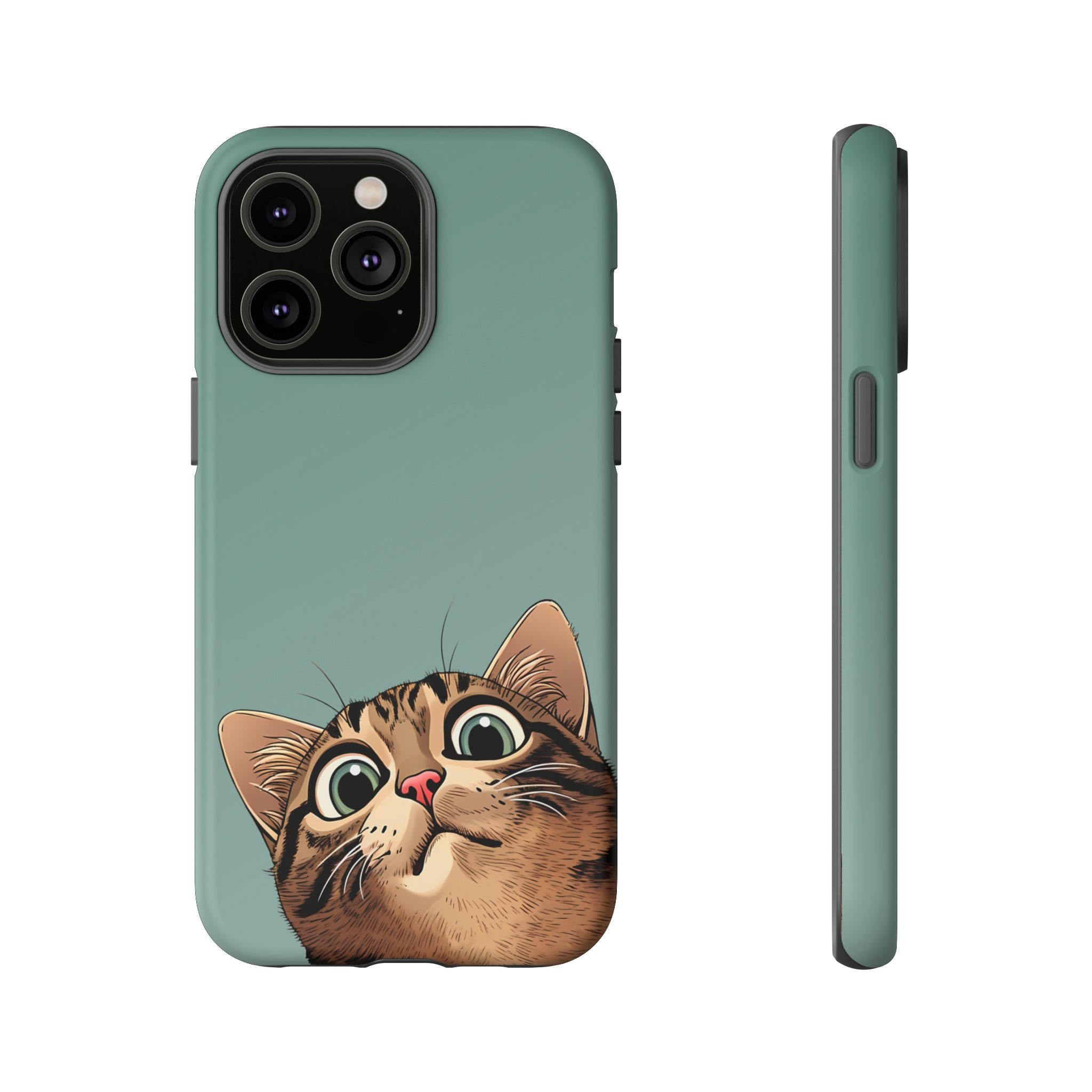 Peeking Cat Phone Case