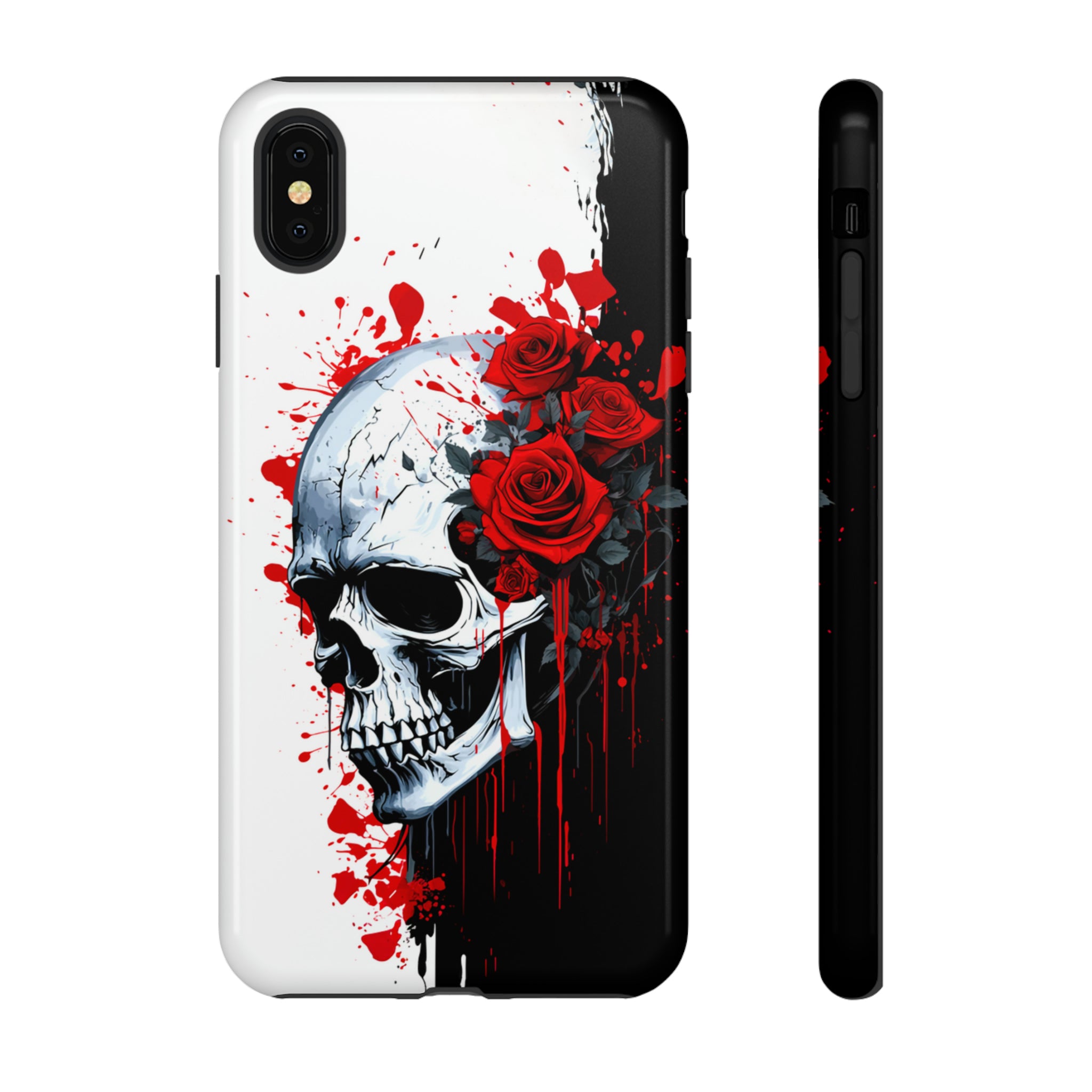 Rose Skull Phone Case