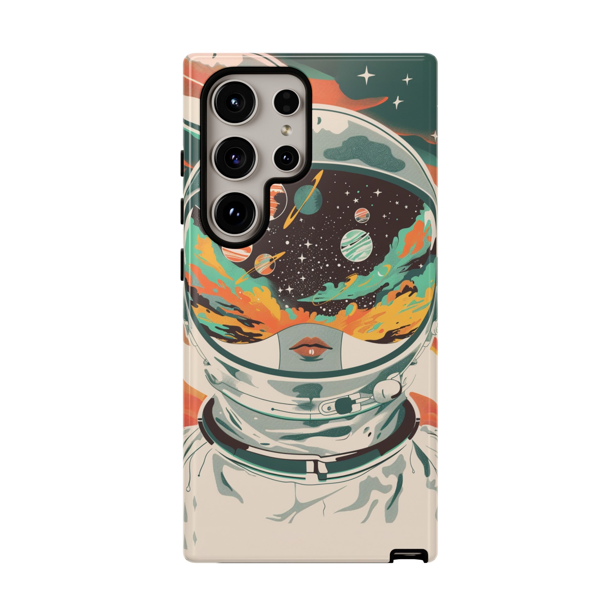 Retro Astronaut Phone Case