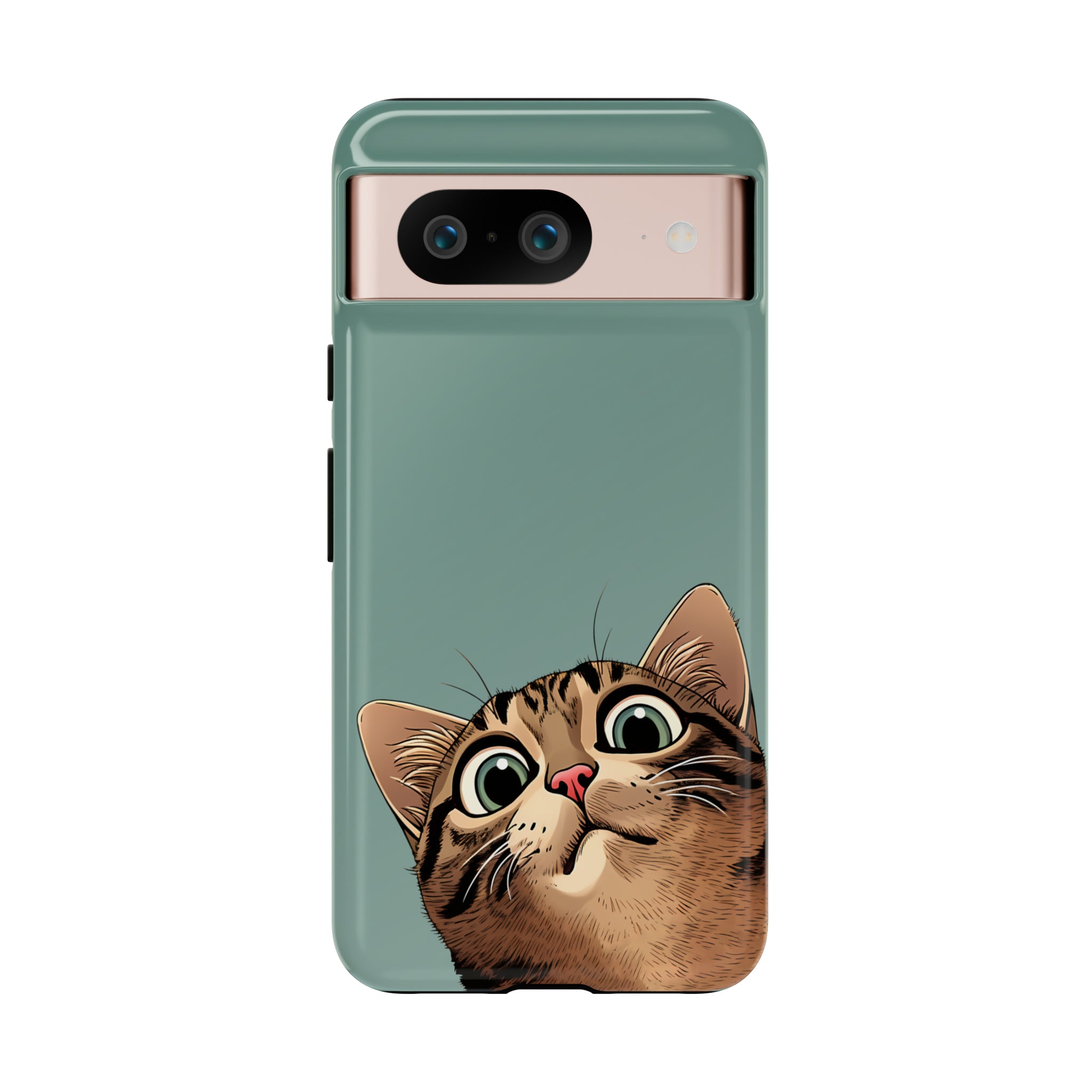 Peeking Cat Phone Case