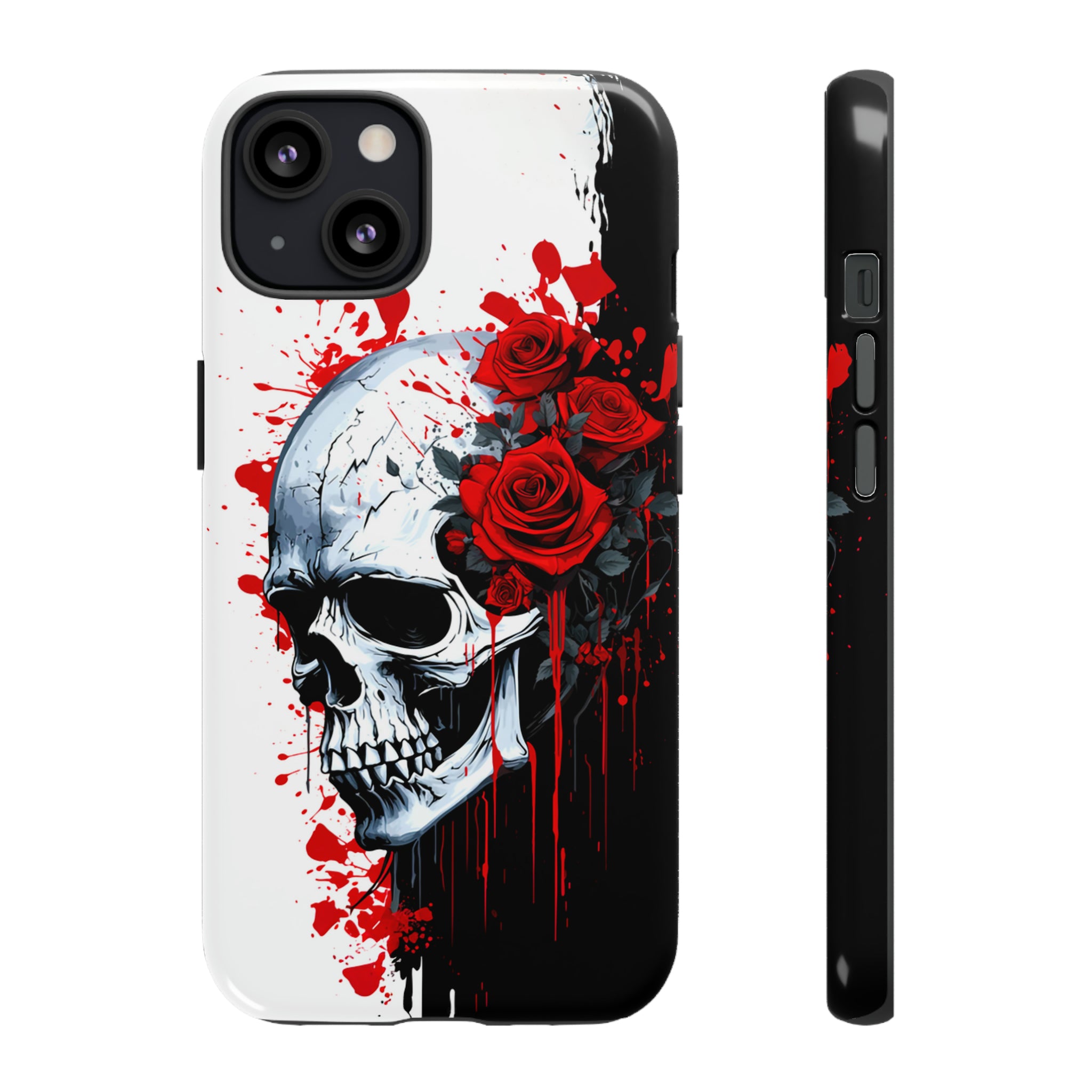 Rose Skull Phone Case