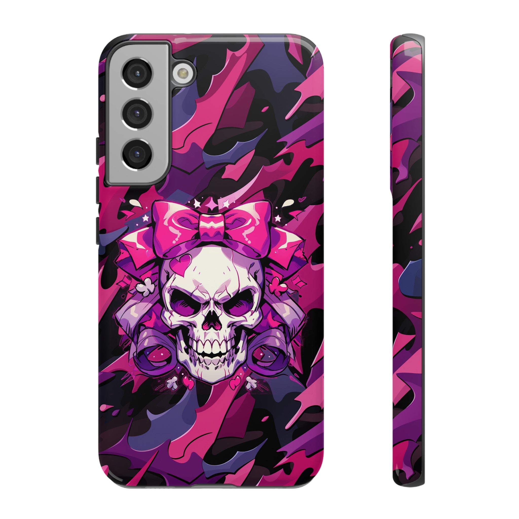 Pink Skull Phone Case