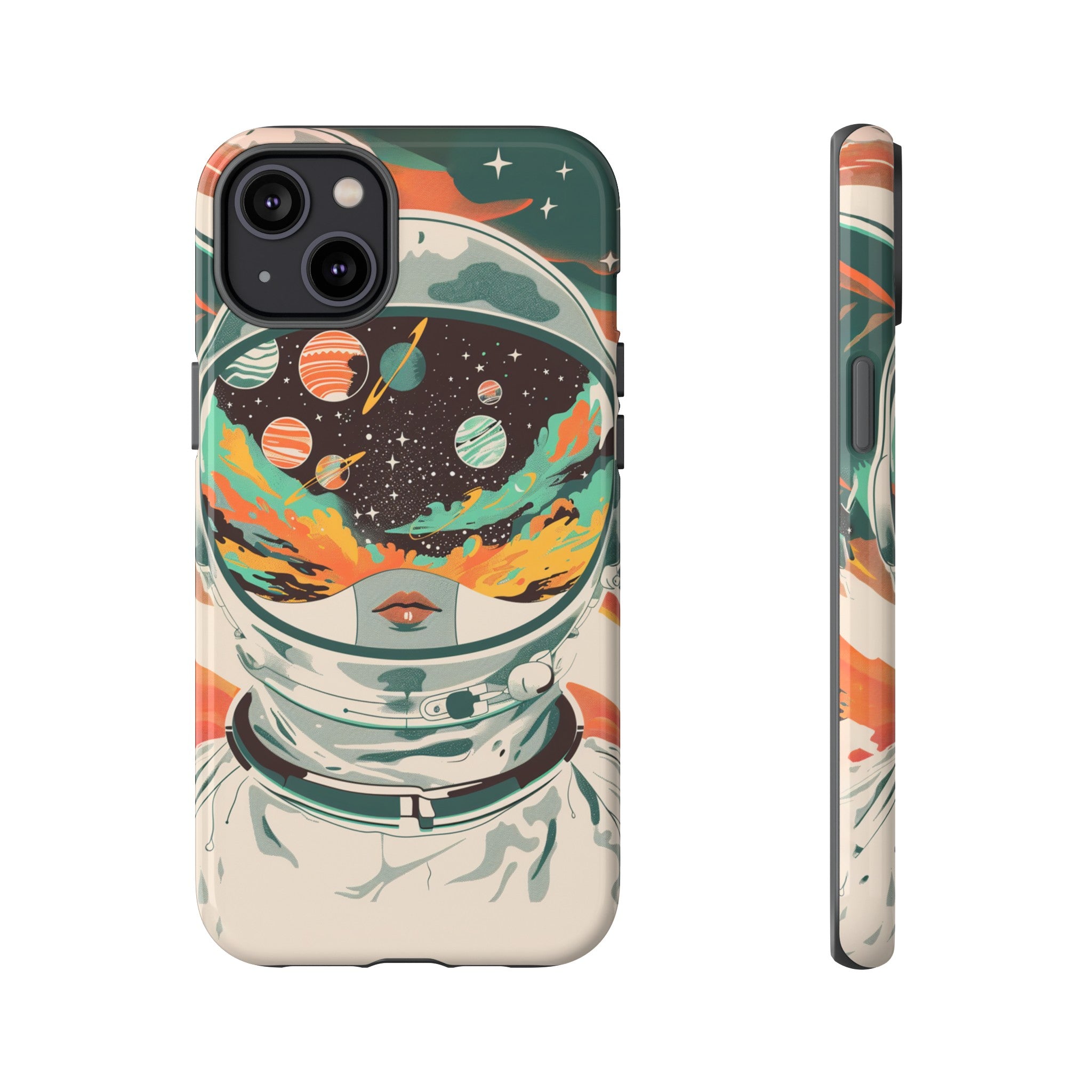 Retro Astronaut Phone Case