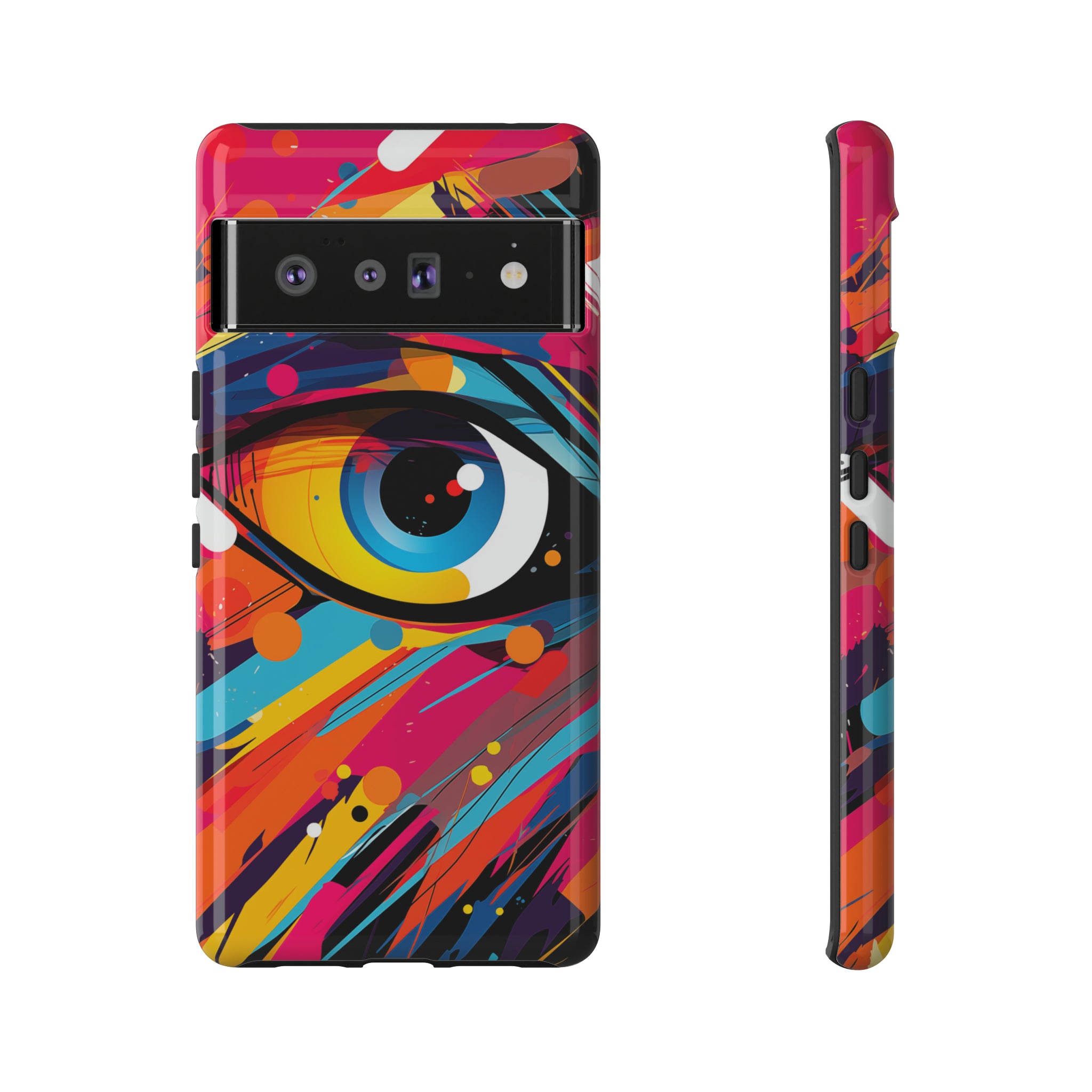 Abstract Eye Phone Case