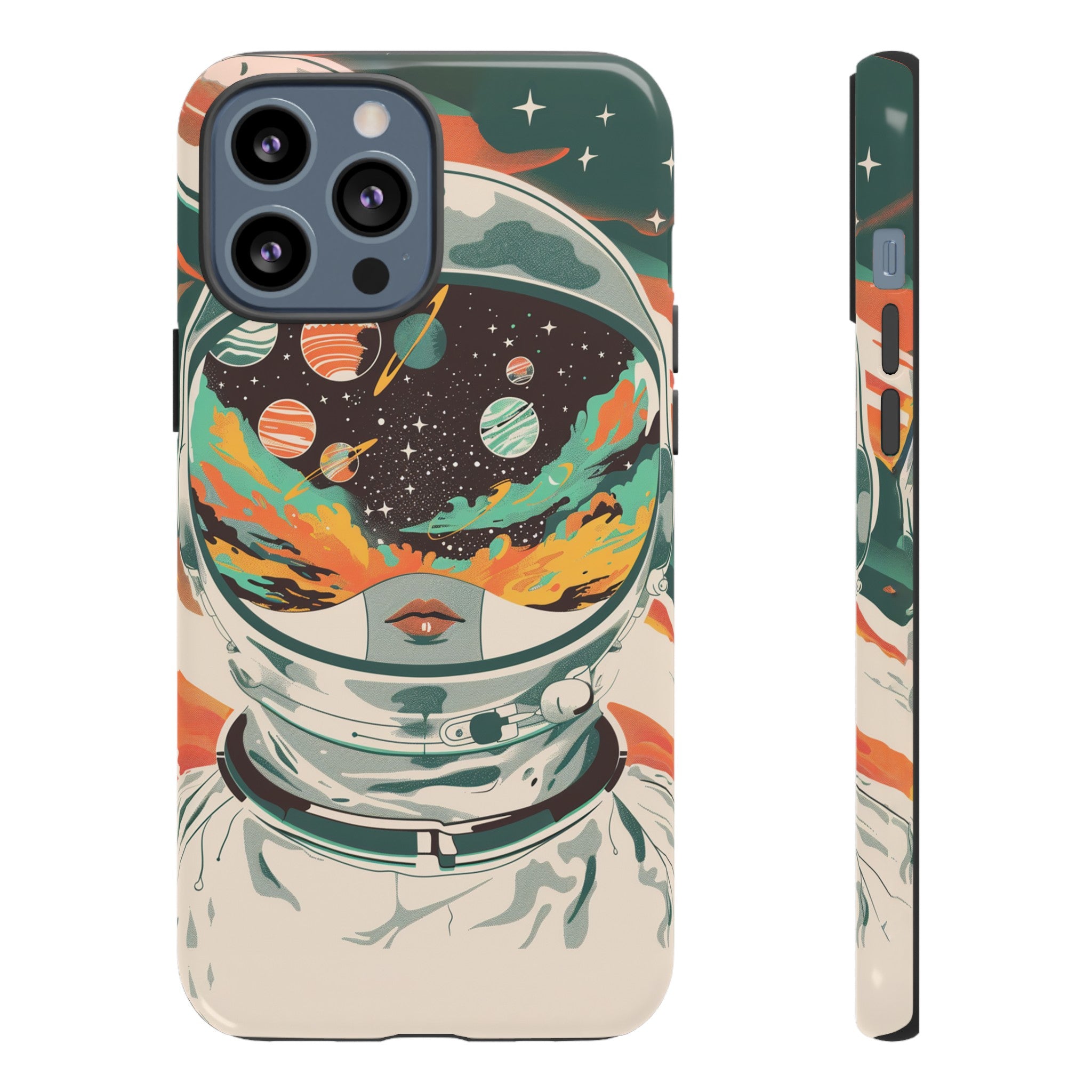 Retro Astronaut Phone Case