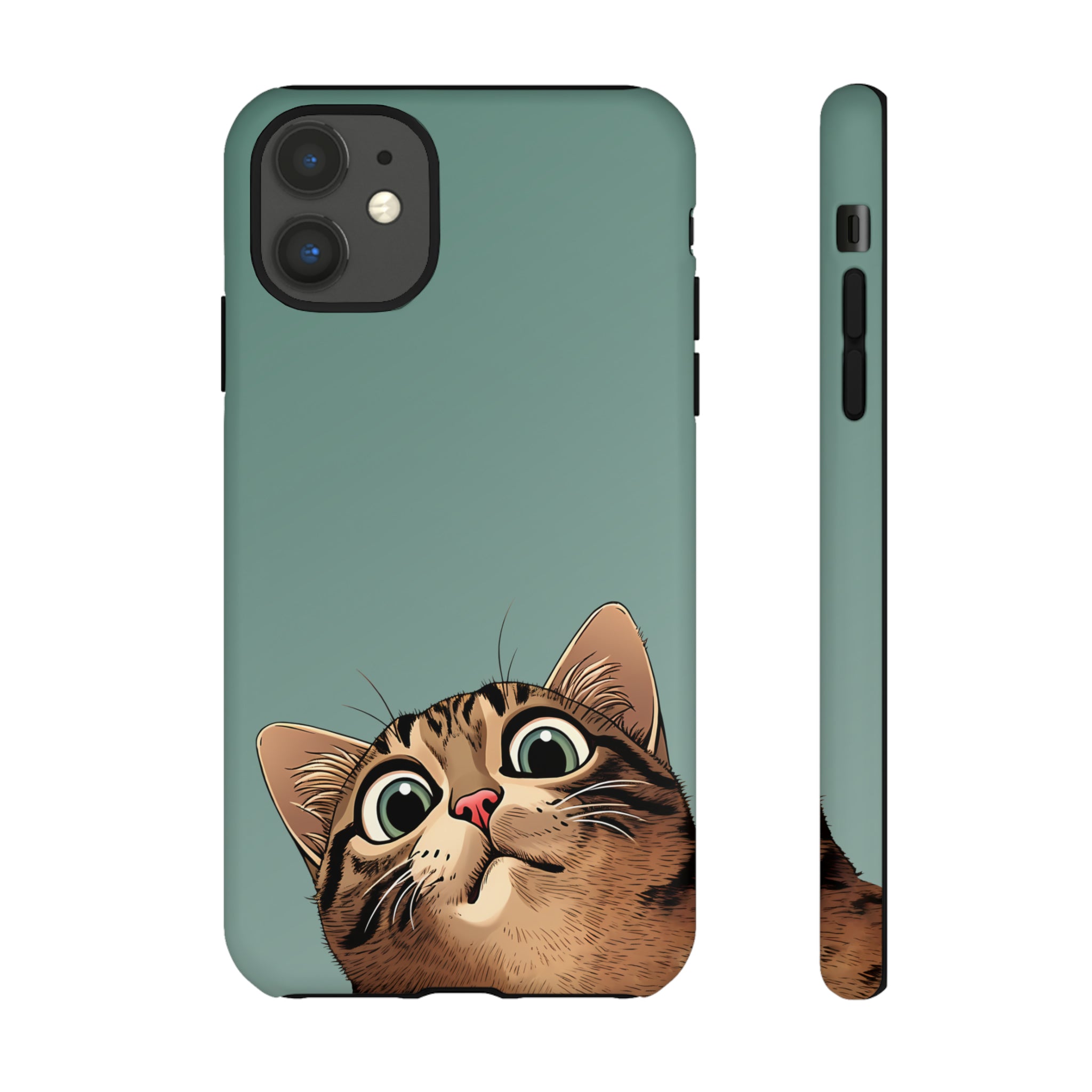 Peeking Cat Phone Case