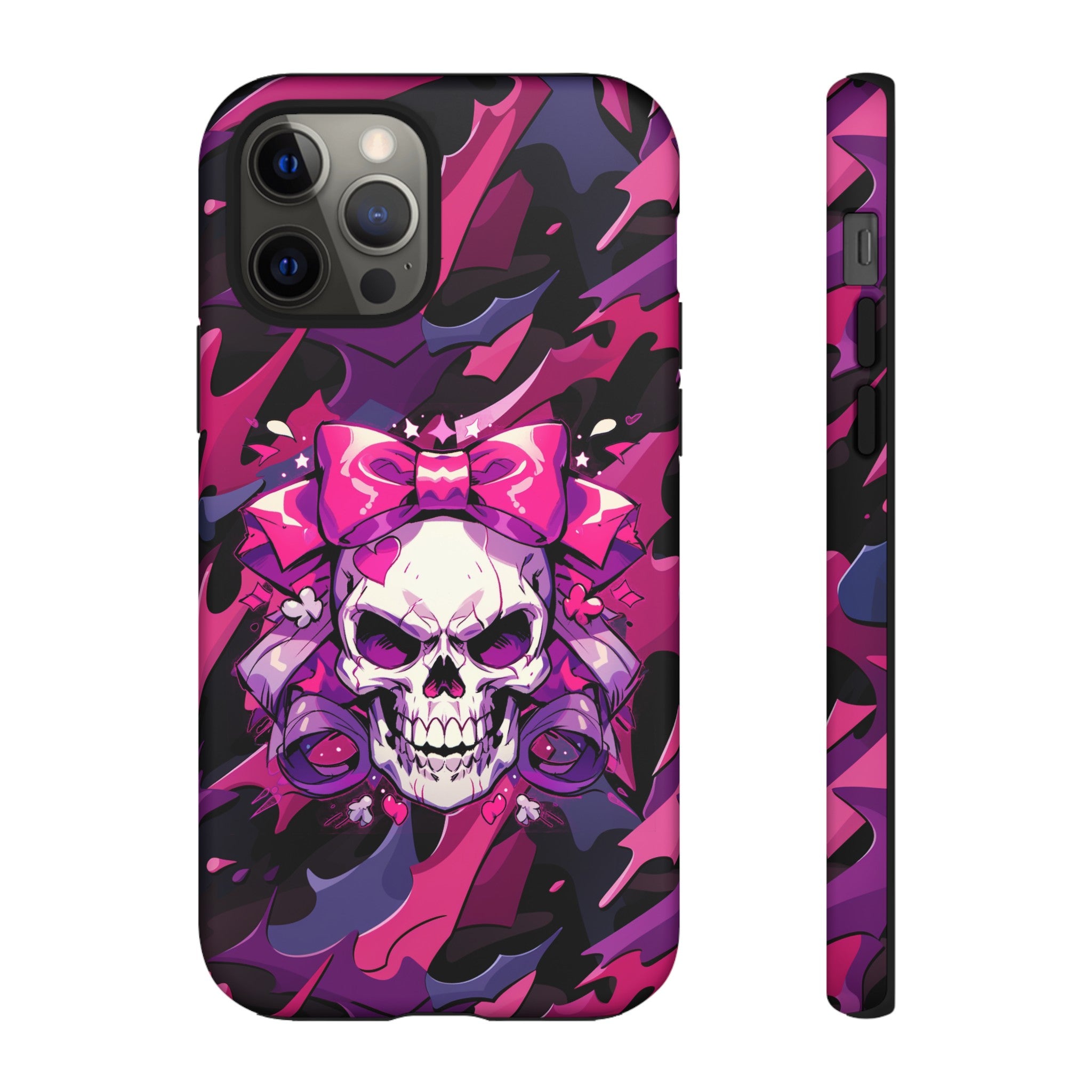 Pink Skull Phone Case