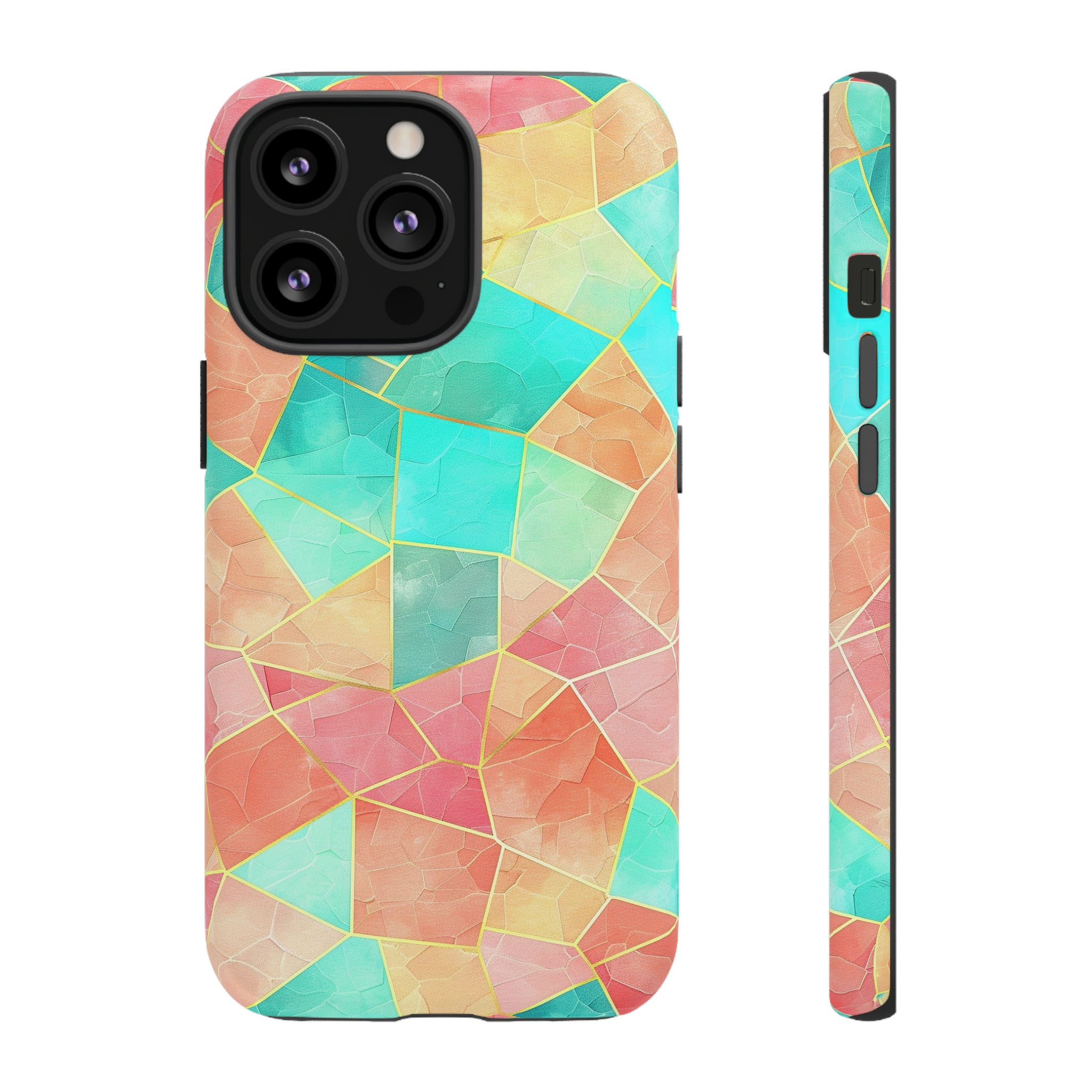 Geometric Pattern Pastel Phone Case