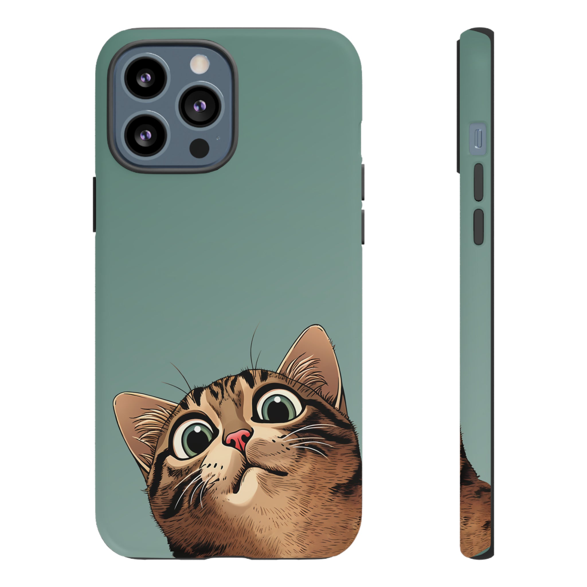 Peeking Cat Phone Case