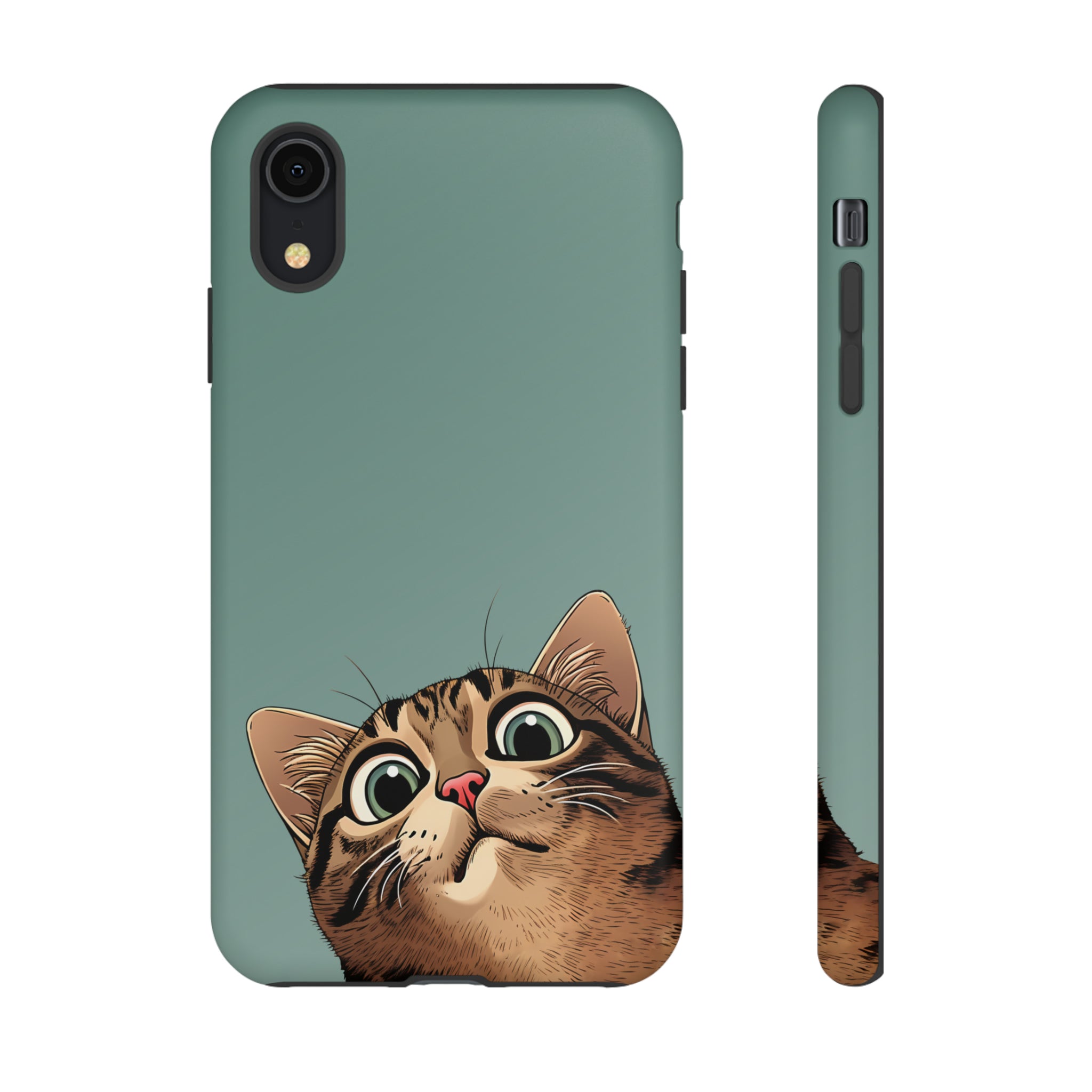 Peeking Cat Phone Case