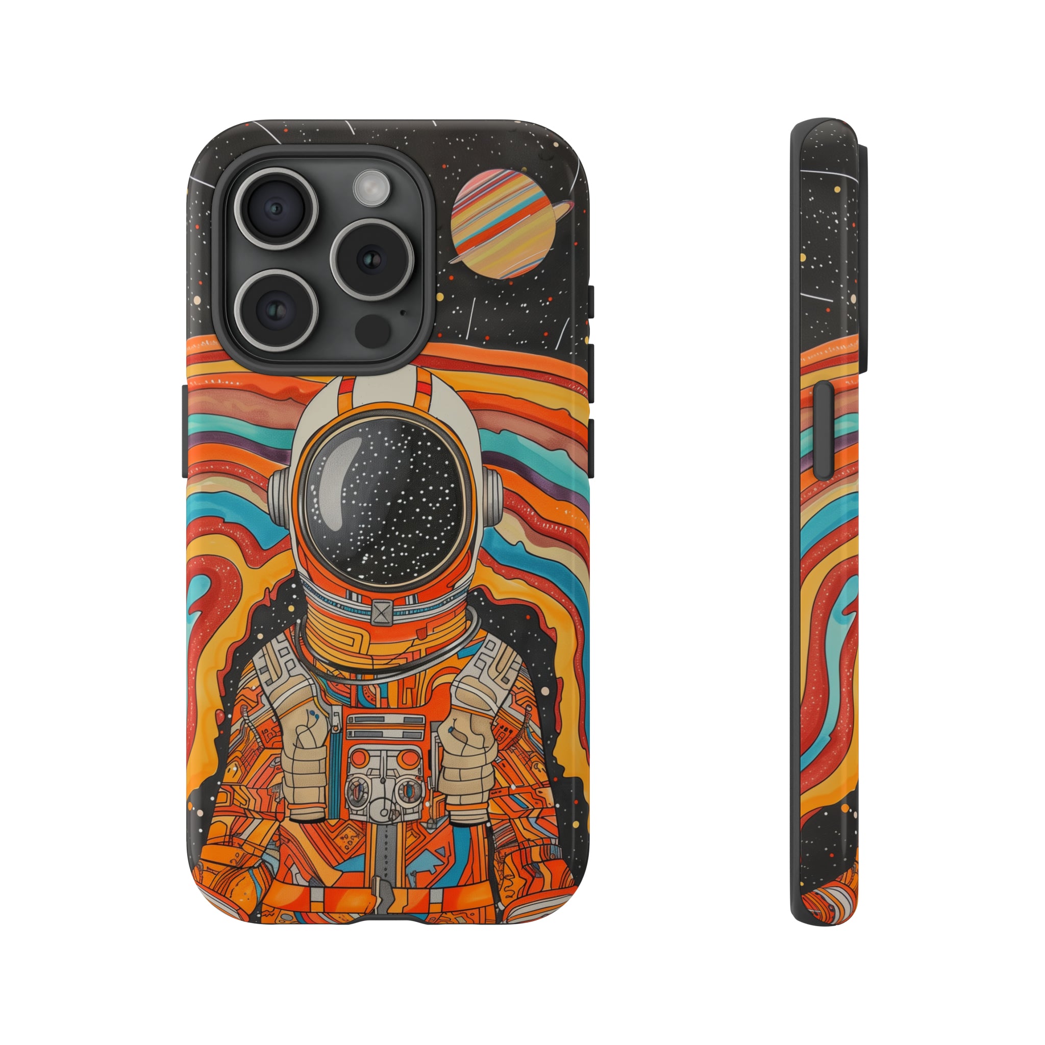 Psychedelic Astronaut Phone Case